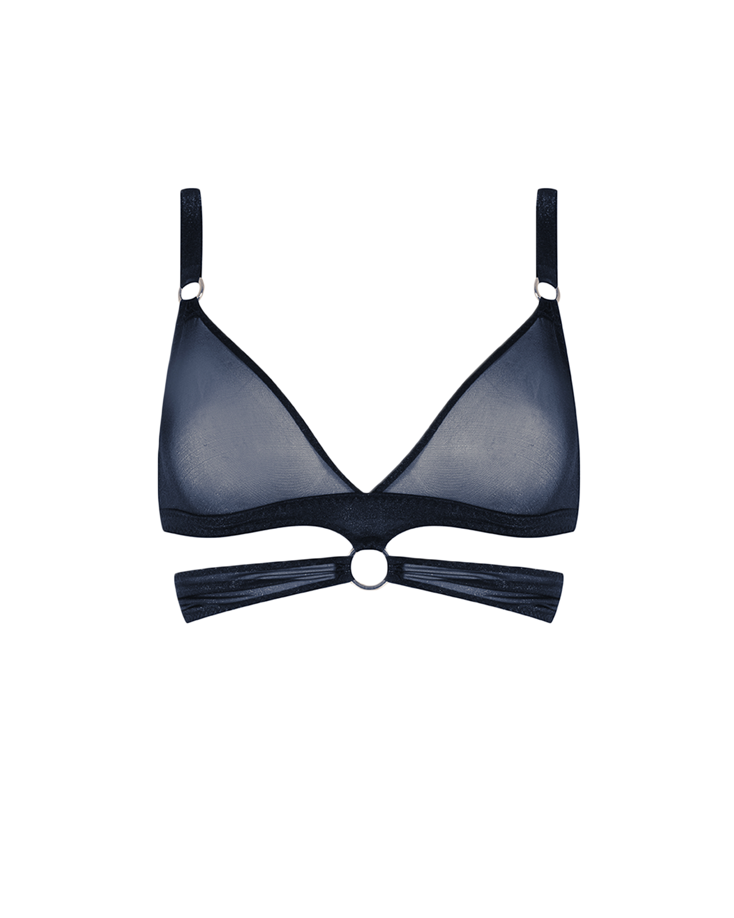 Bar Full Cup Bra in Navy | By Agent Provocateur
