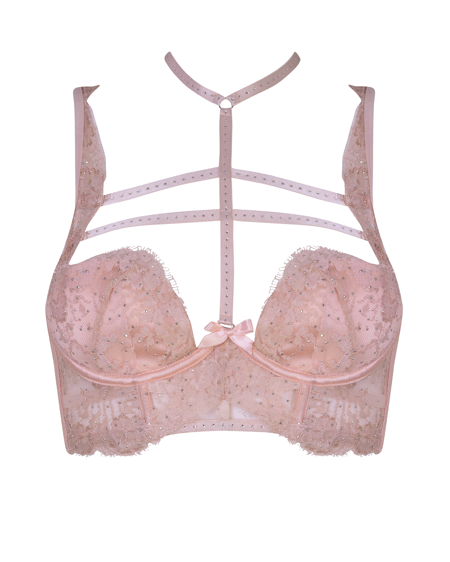 Davinah High Neck Bra