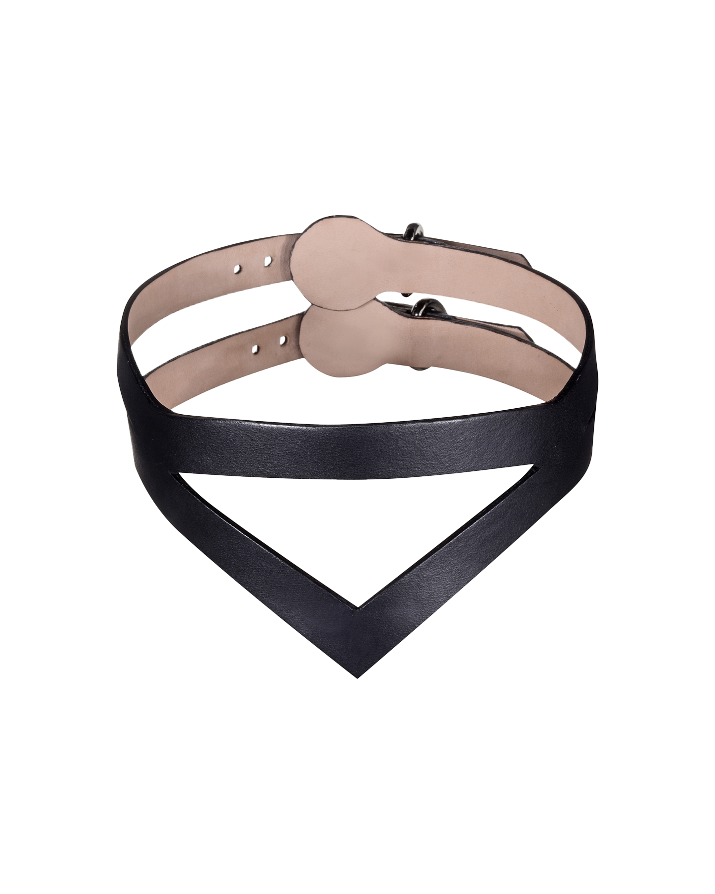 Agent Provocateur Veronika Leather Double Cuff www.wilshirelabs.com