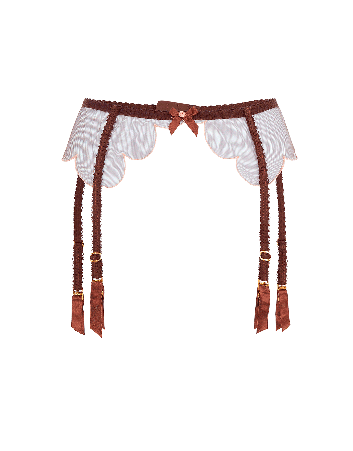 Lorna Suspender in Chestnut | Agent Provocateur