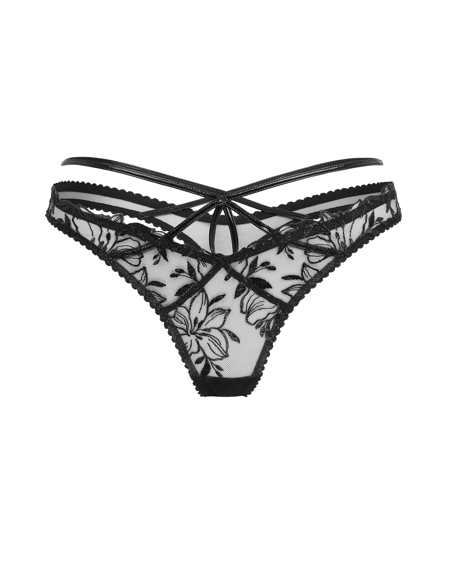 Ozella Thong in Black | Agent Provocateur