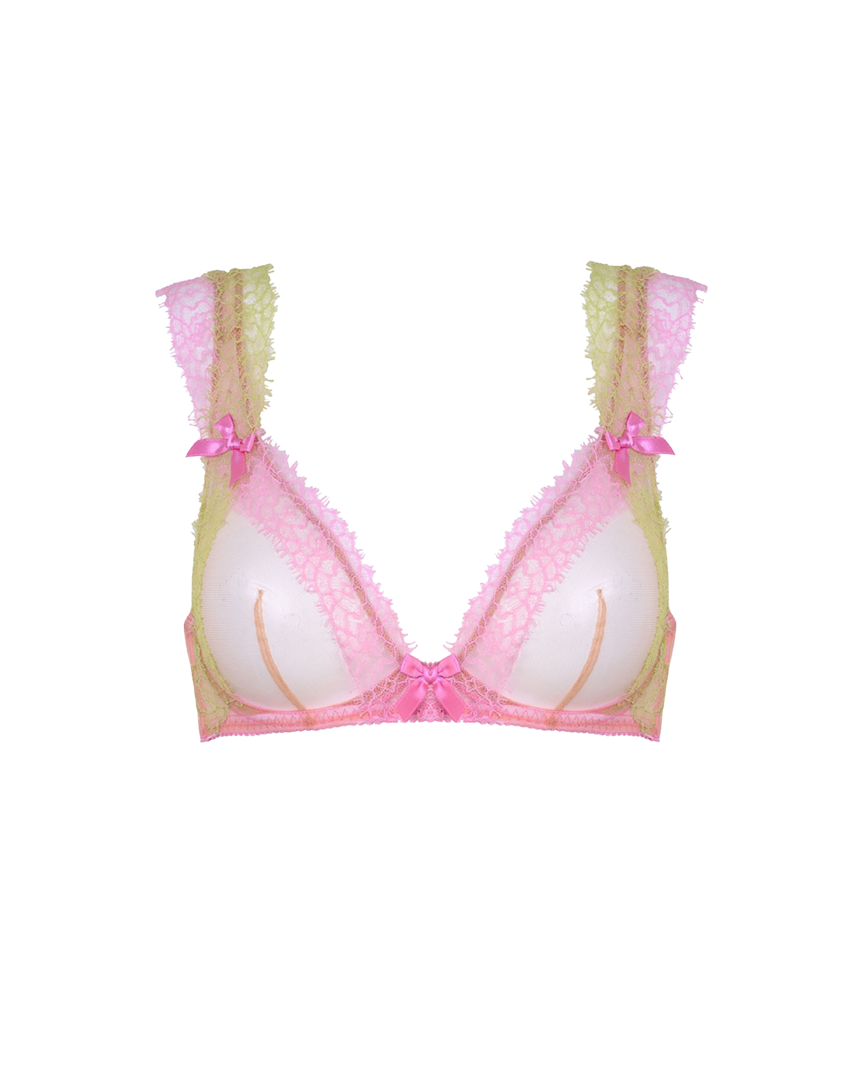 Chelsie Full Cup Underwired Bra In Pink | Agent Provocateur