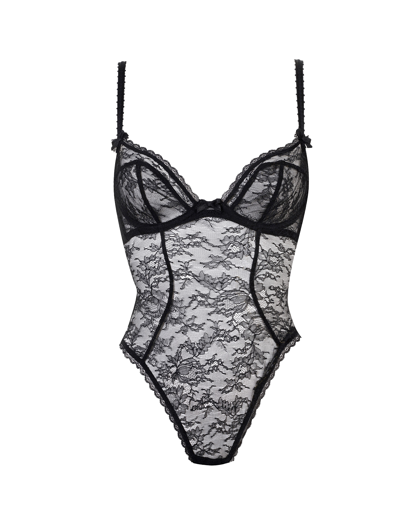 Hinda Bodysuit in Black | Agent Provocateur Outlet