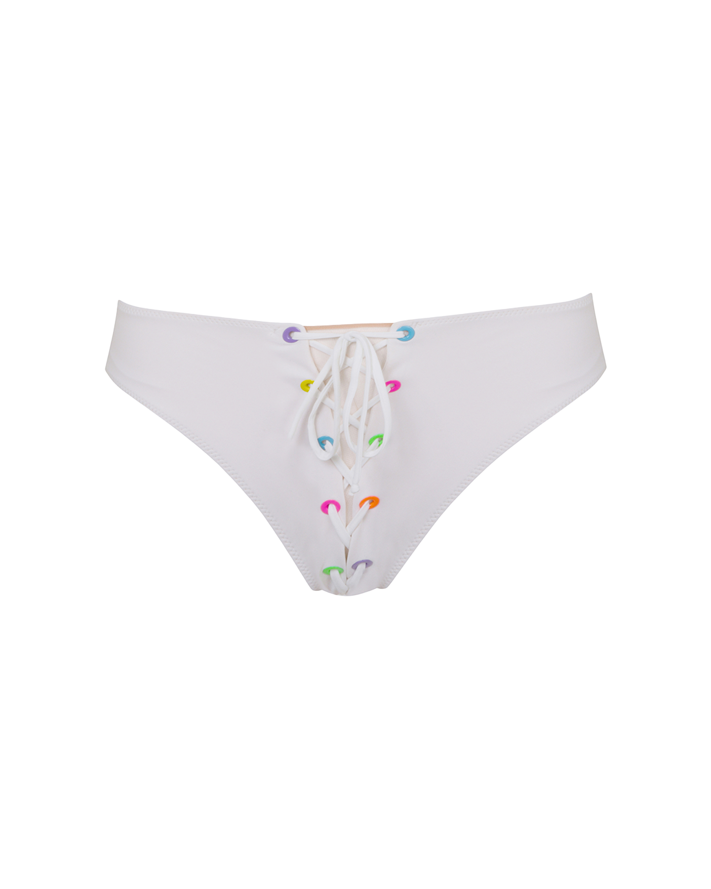 Marney Bikini Bottom in White | Agent Provocateur Outlet