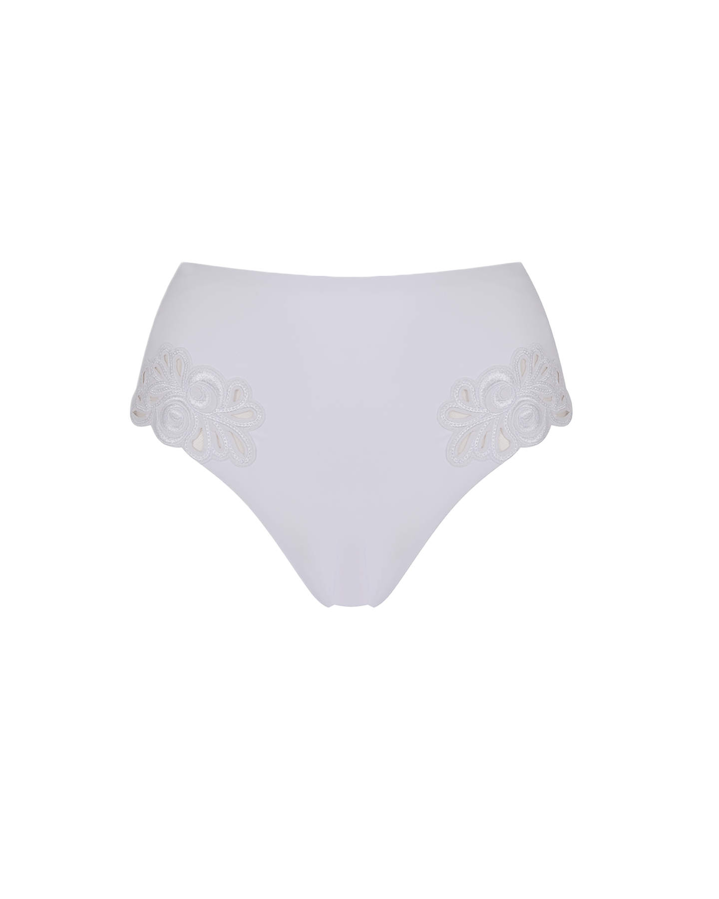 Cilla Bikini Bottom in White By Agent Provocateur All Swimwear