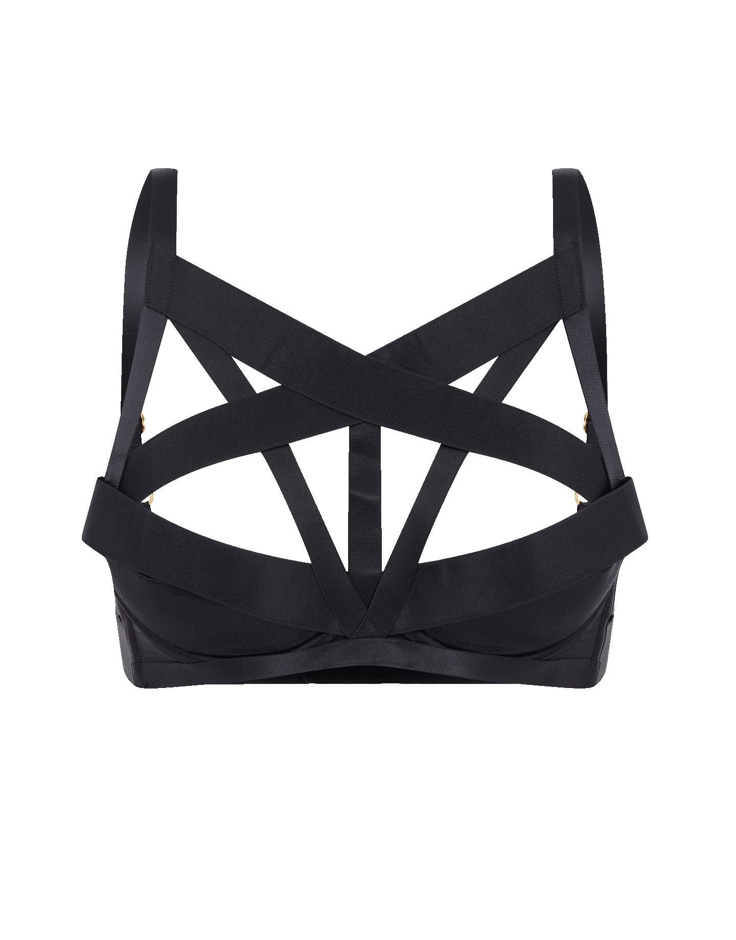 Whitney High Neck Bra in Black  By Agent Provocateur All Lingerie