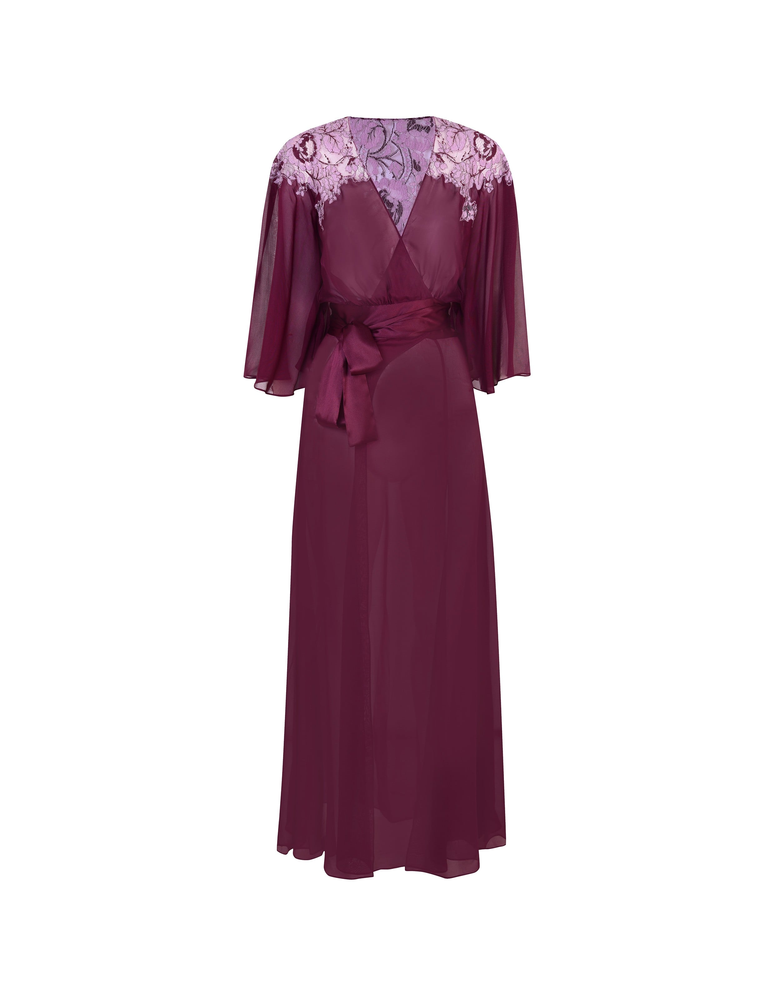 Kimono Court Rouge Agent Provocateur Kateryna - Prix Conseillé 1645€, Neuf Avec étiquettes