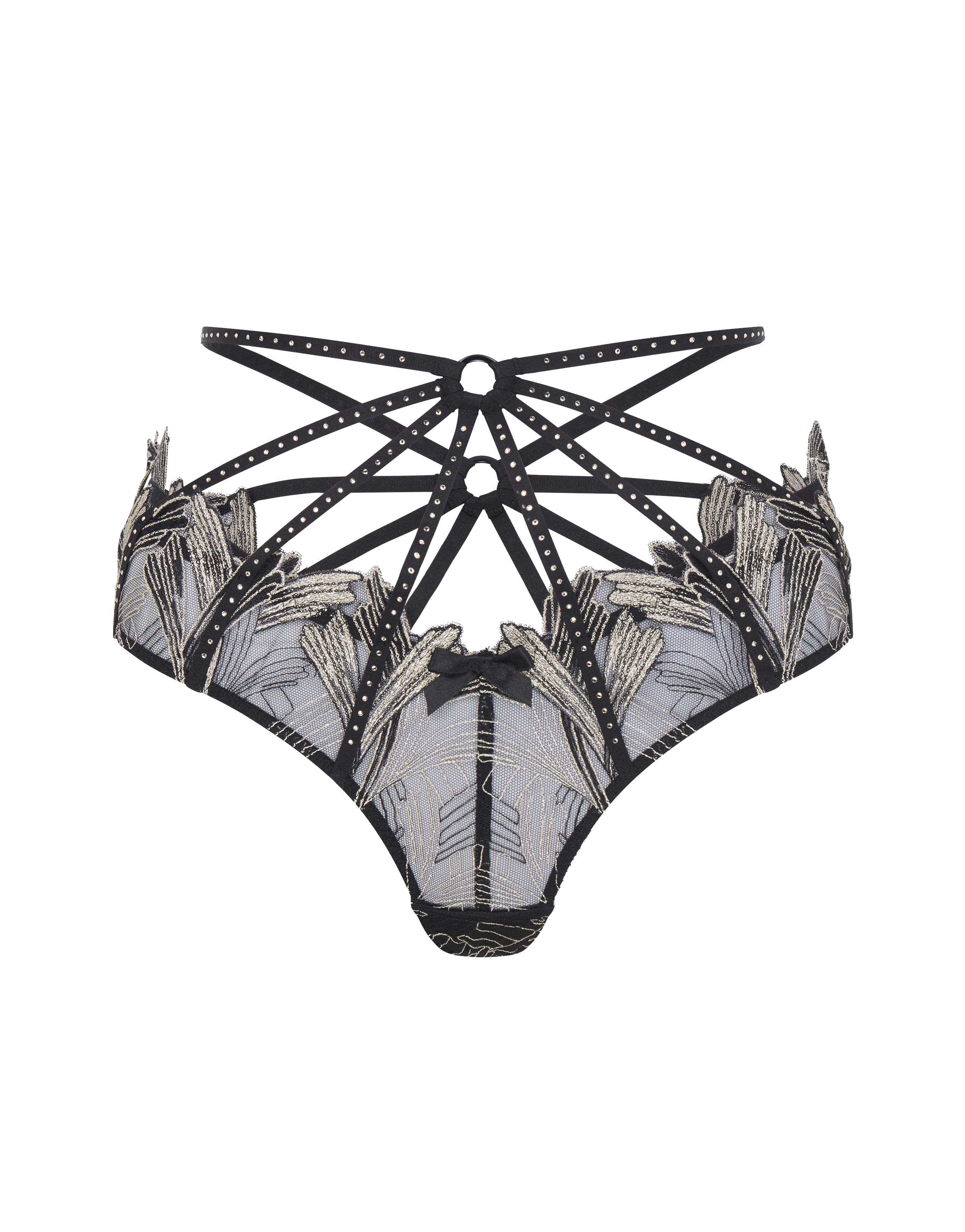 Christalina Full Brief in Silver | Agent Provocateur