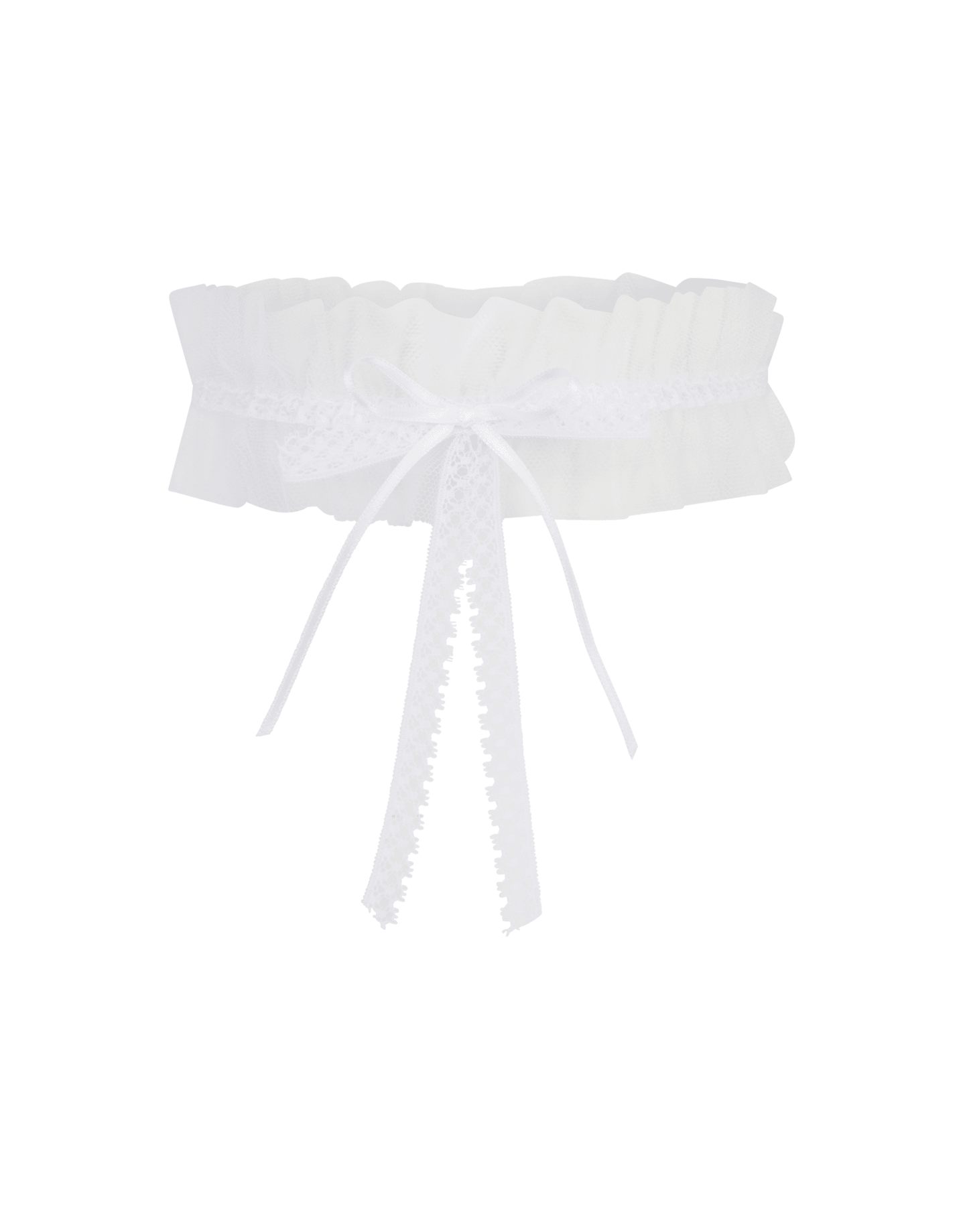 Rozlyn Garter in White | Agent Provocateur