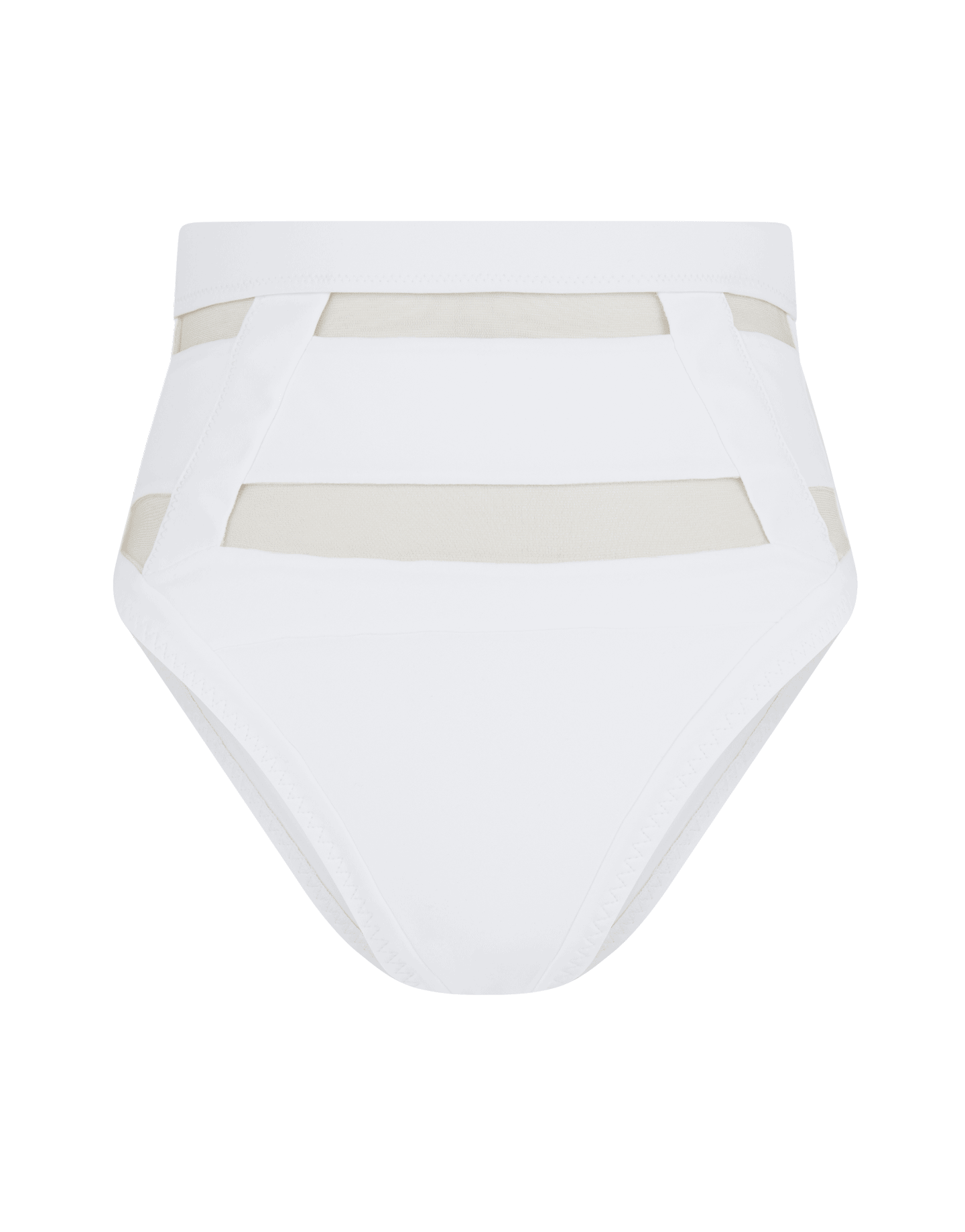 Fynlee Bikini Bottom in White | By Agent Provocateur