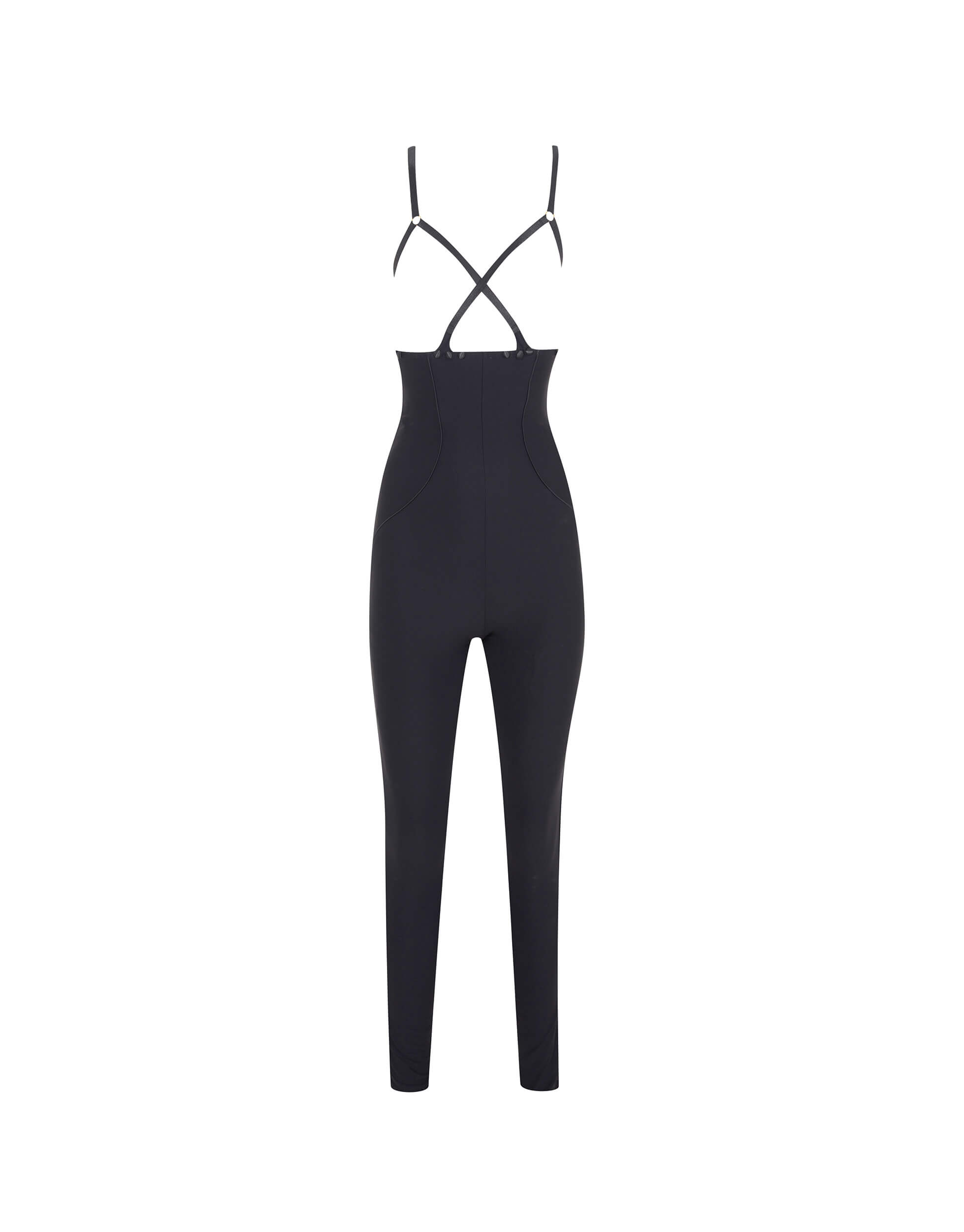 Sheila High Waisted Trousers in Black | Agent Provocateur Outlet