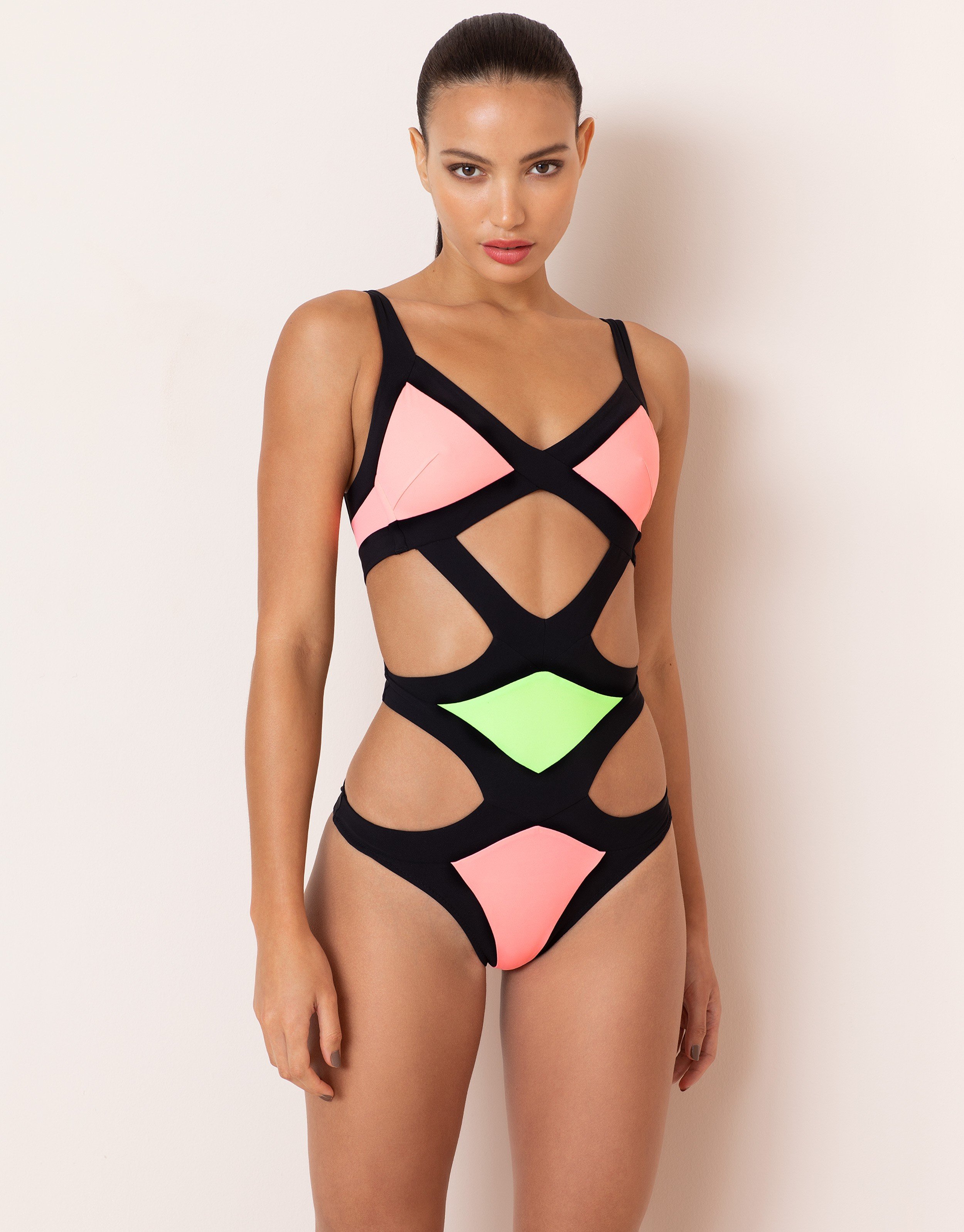 Mazzy Swimsuit in Light Pink Agent Provocateur Sale