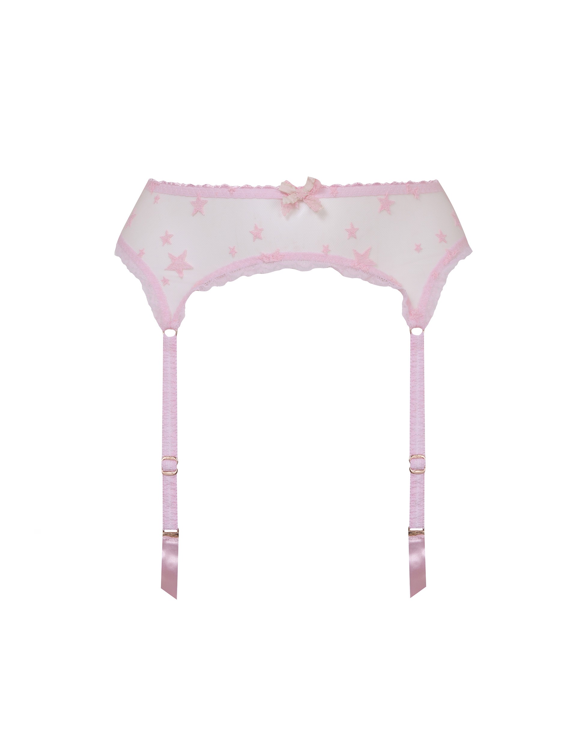 Luxx Suspender in Pink | Agent Provocateur Outlet