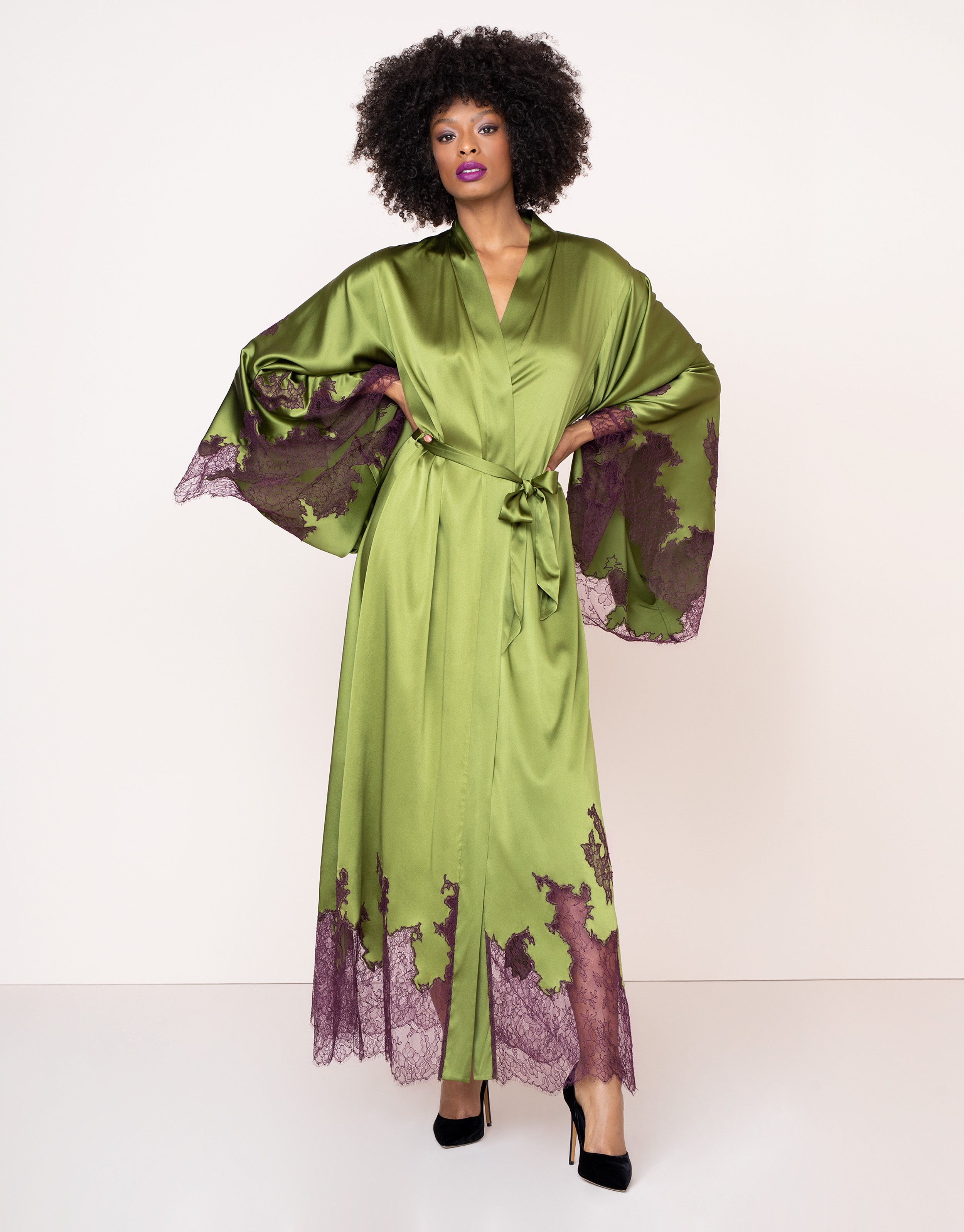 long green robe