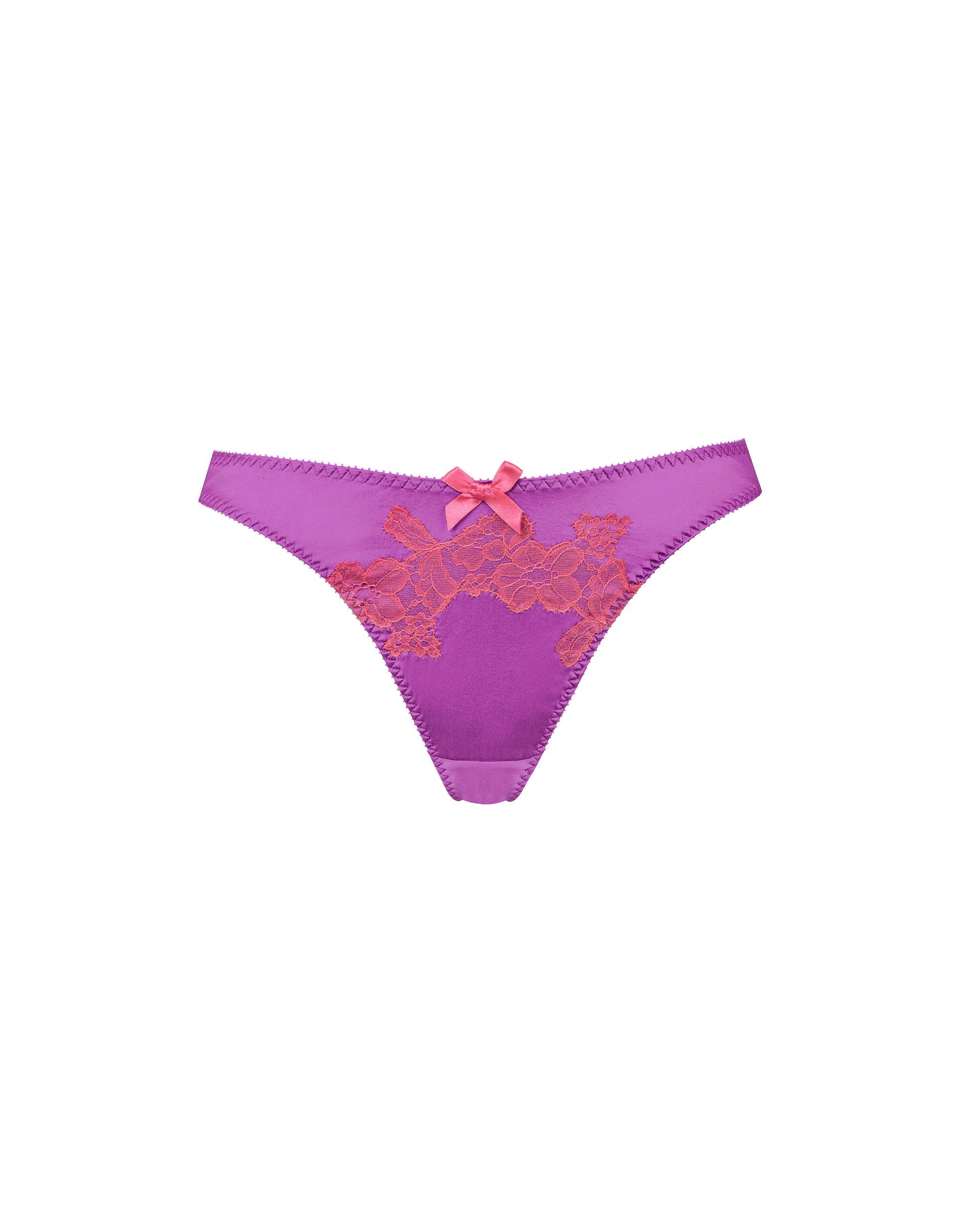 Cailine Thong in Purple | Agent Provocateur Sale