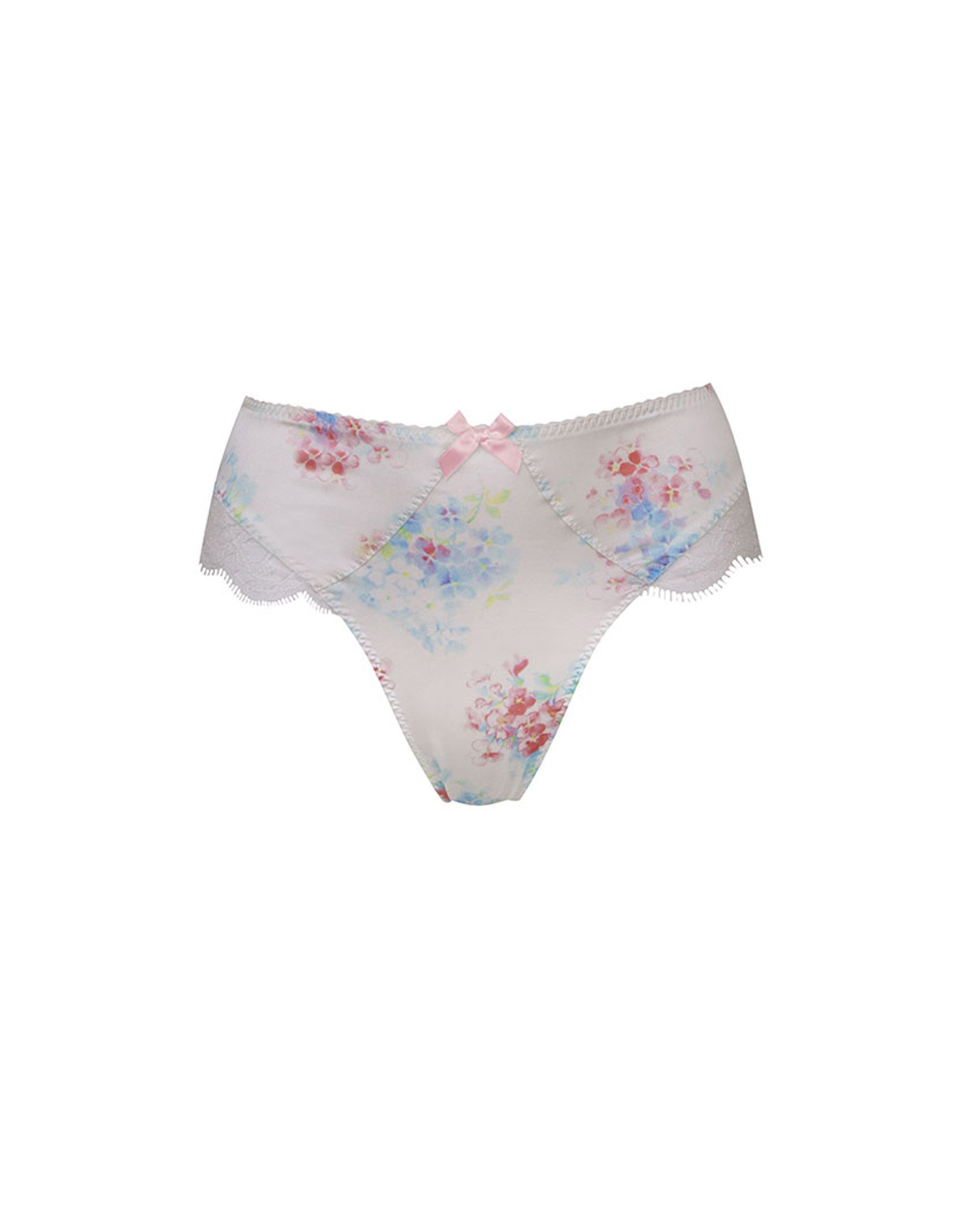 Agent Provocateur Aimeline High Waisted Thong White | 5 Star Wedding
