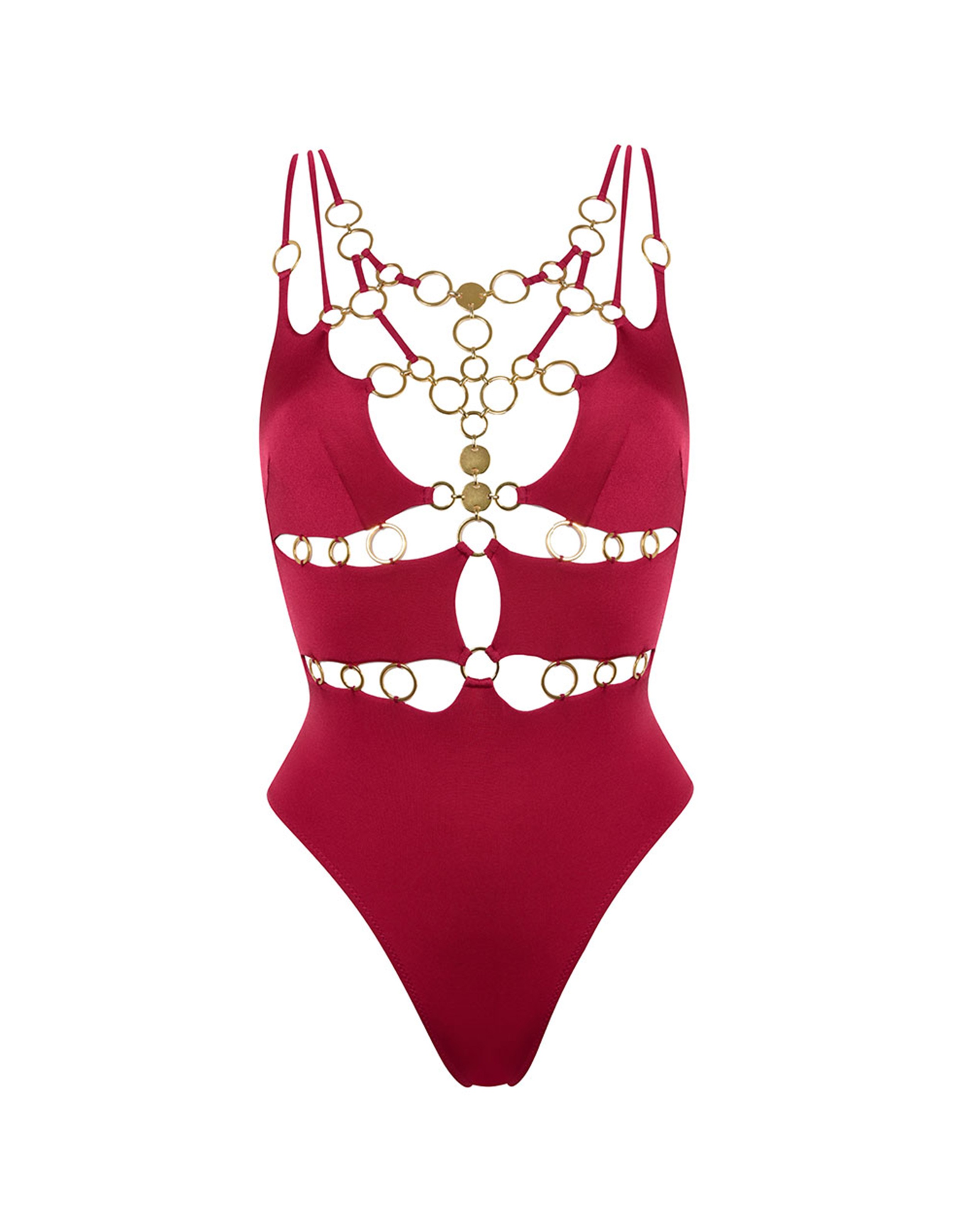 Agent Provocateur Davine Swimsuit Red