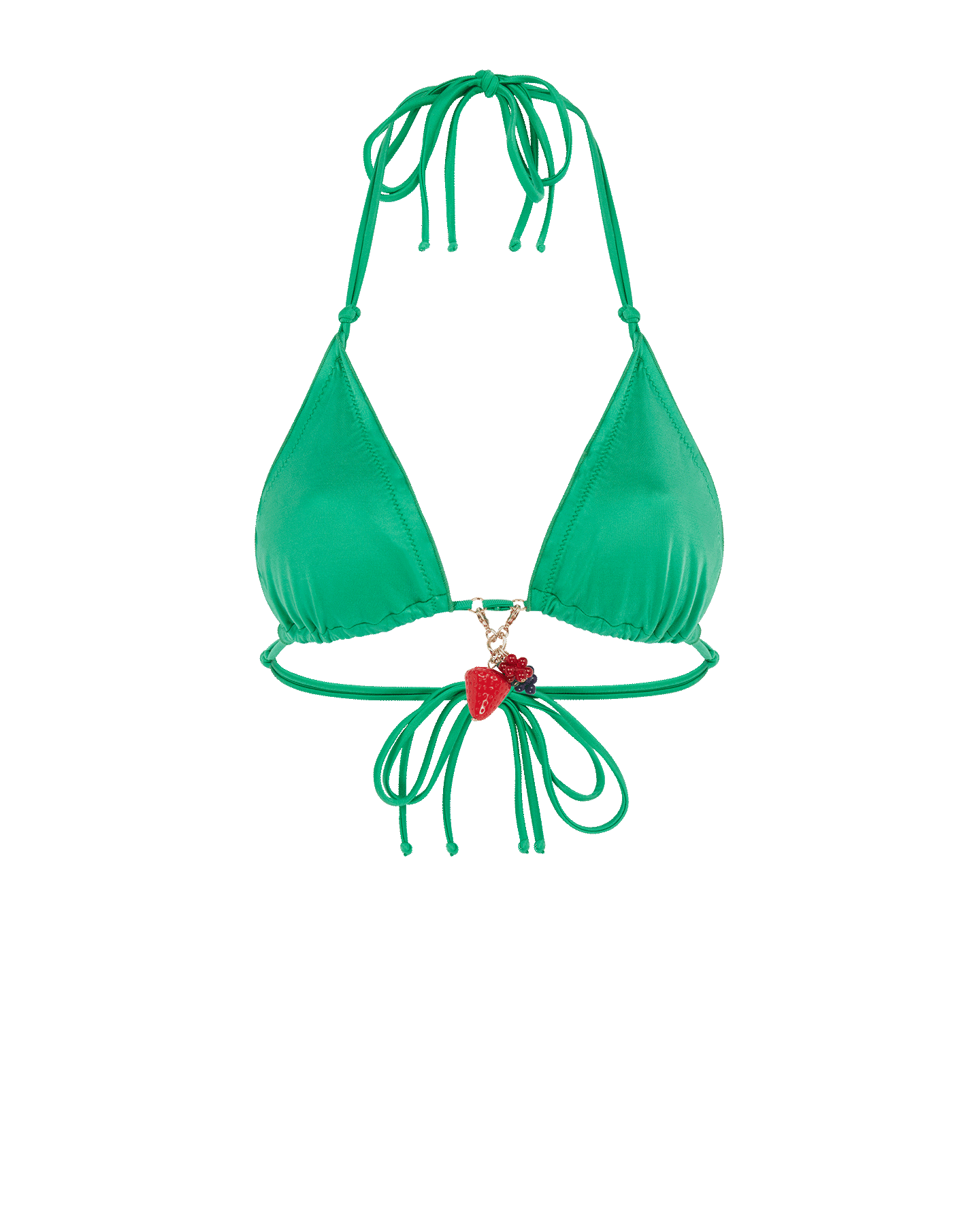 Berry Bikini Top in Green | By Agent Provocateur All Swimwear