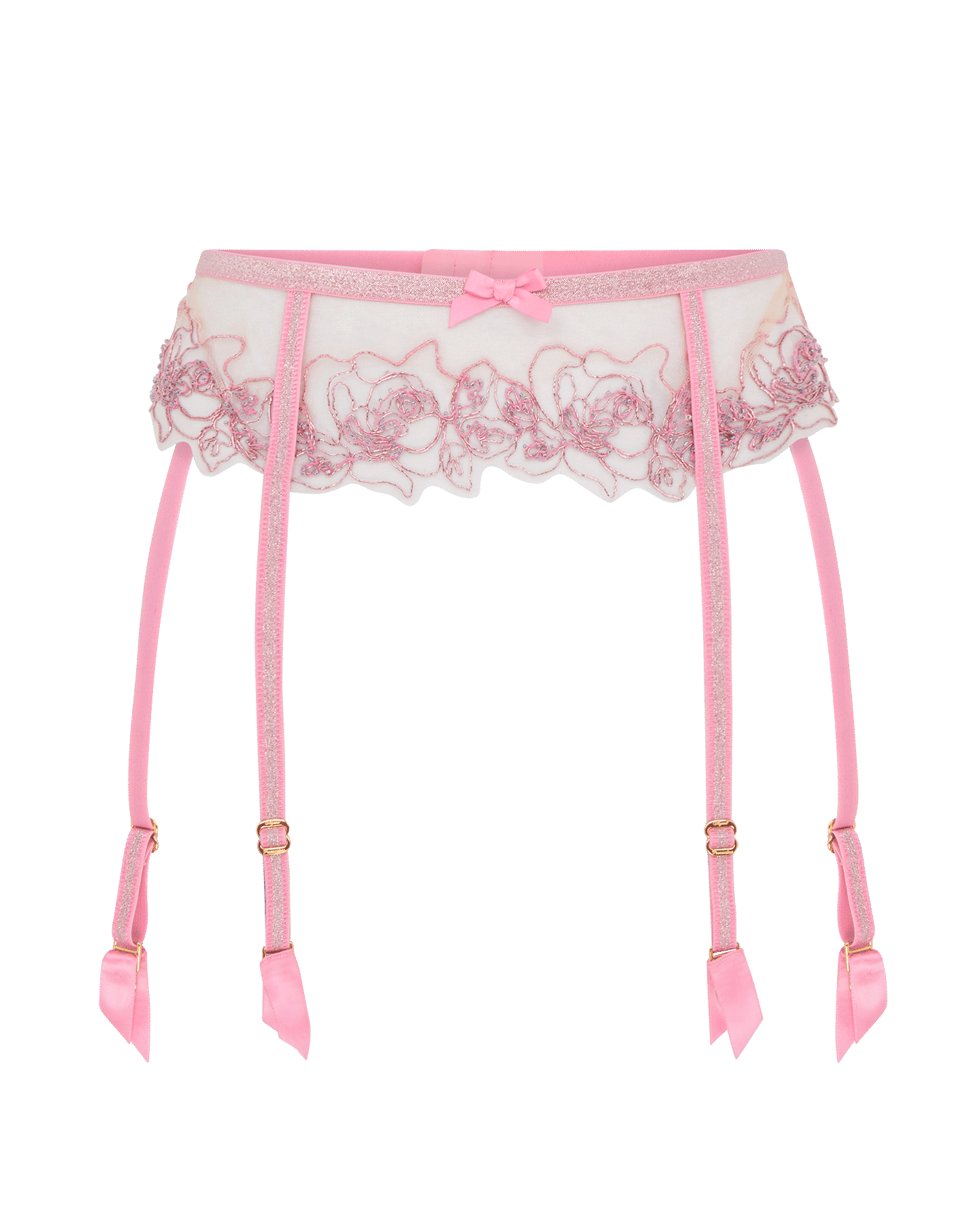 Lindie Suspender in Dusky Pink | By Agent Provocateur