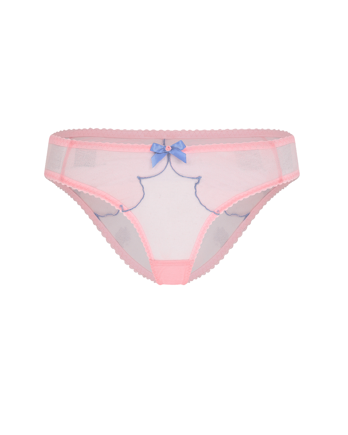 Lorna Full Brief in Baby Pink/Blue | By Agent Provocateur New In