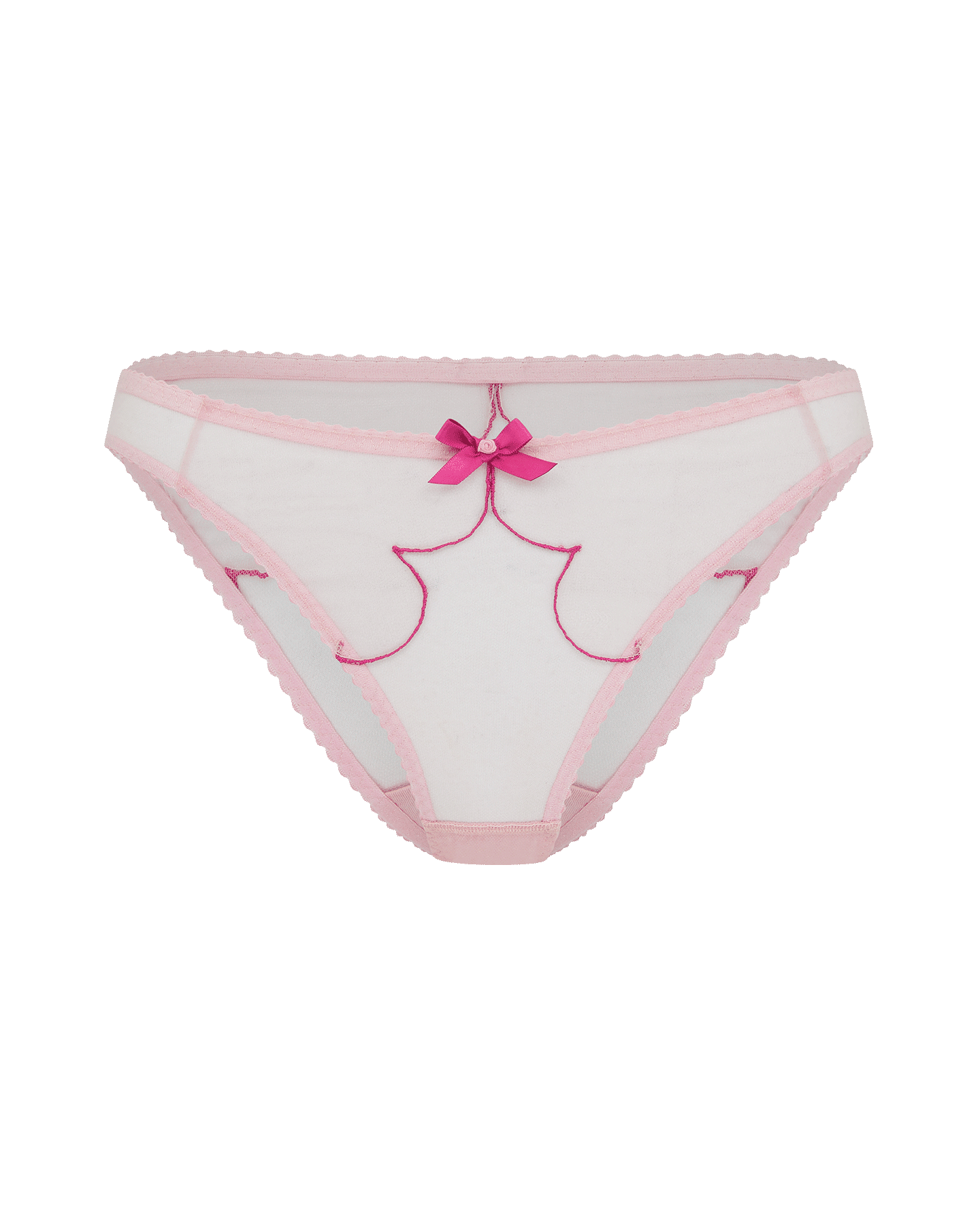 Lorna Full Brief in Baby Pink/Magenta | By Agent Provocateur