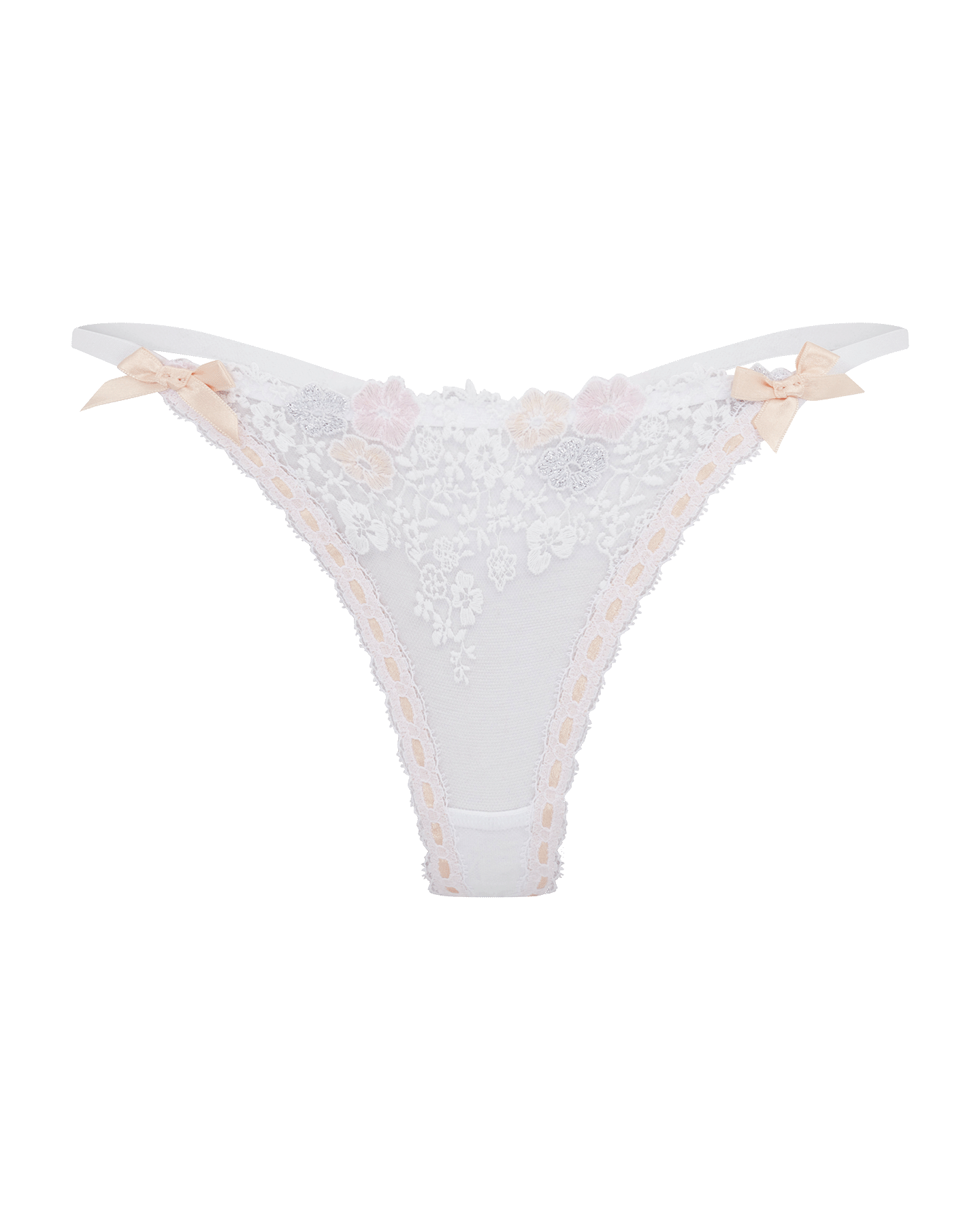 Petunia Thong in White | By Agent Provocateur