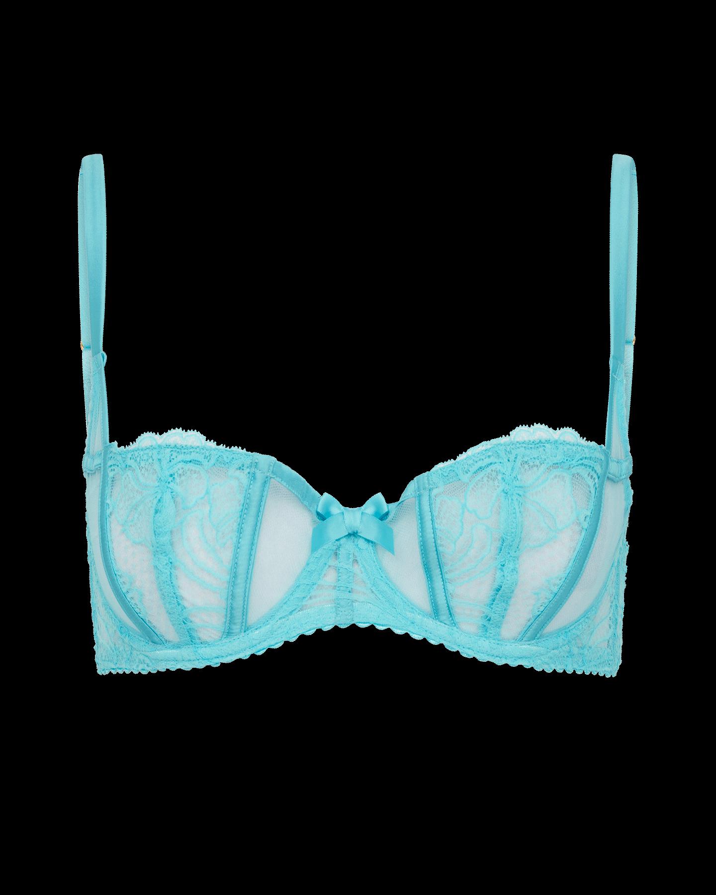Rozlyn Balconette Bra in Turquoise | By Agent Provocateur Outlet