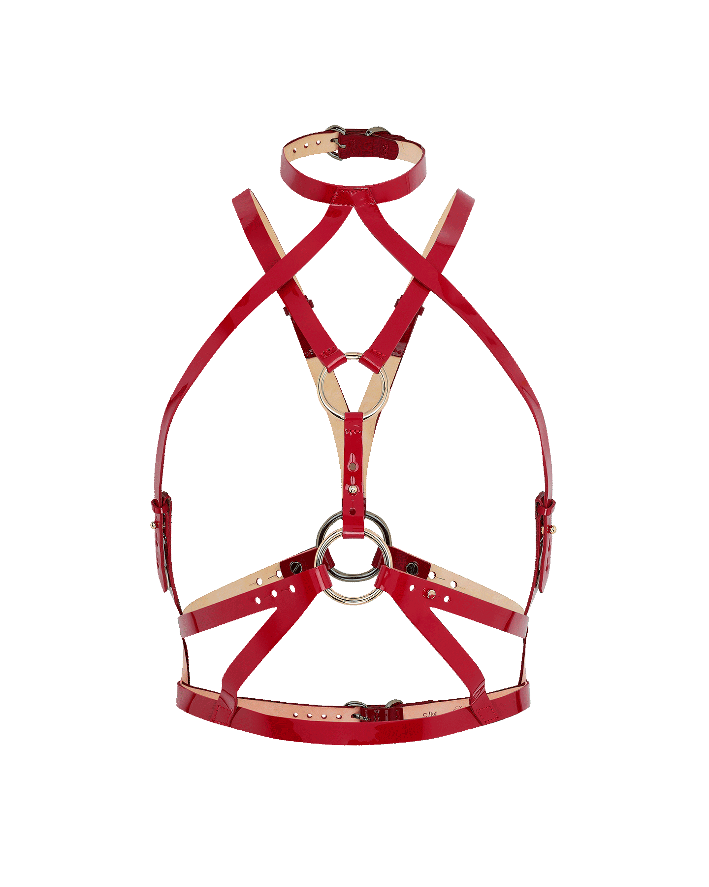 Veronika Harness in Red | By Agent Provocateur