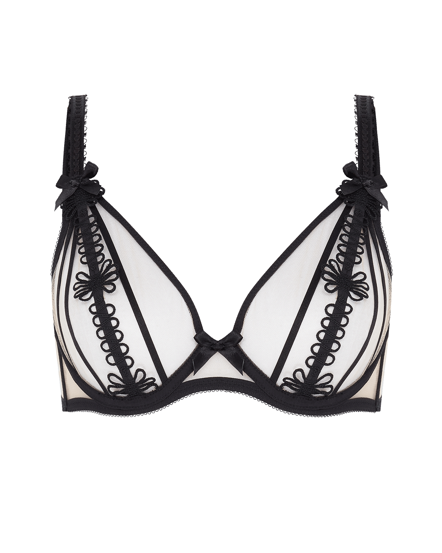 agent provocateur ブラ3P⭐︎ Claira Plunge Underwired Bra in Black | By Agent Provocateur