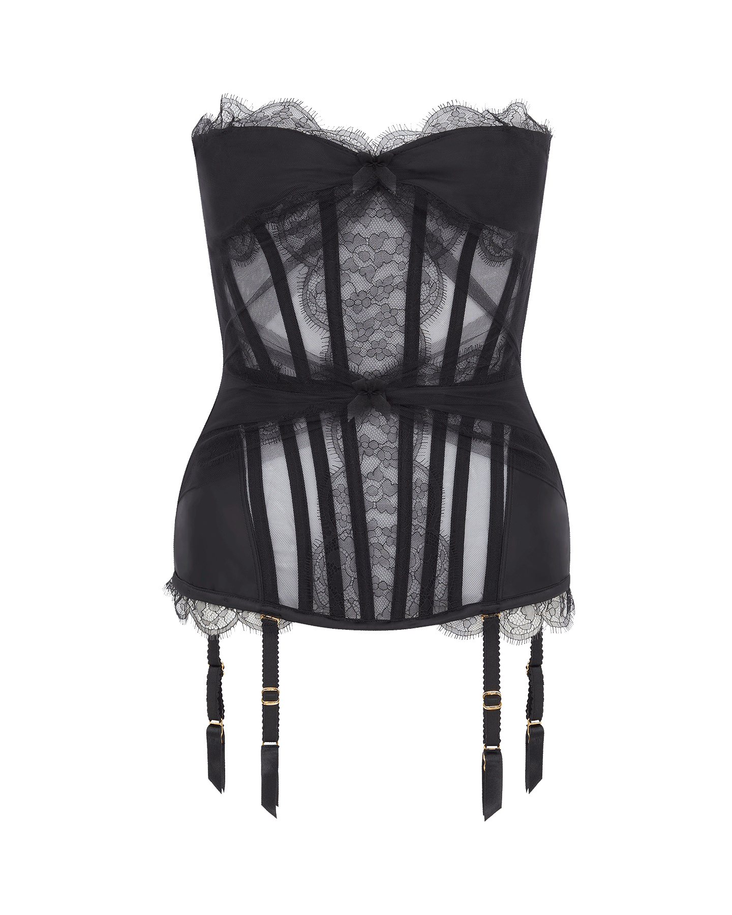 Halley Non Cupped Corsetin Black | By Agent Provocateur New In