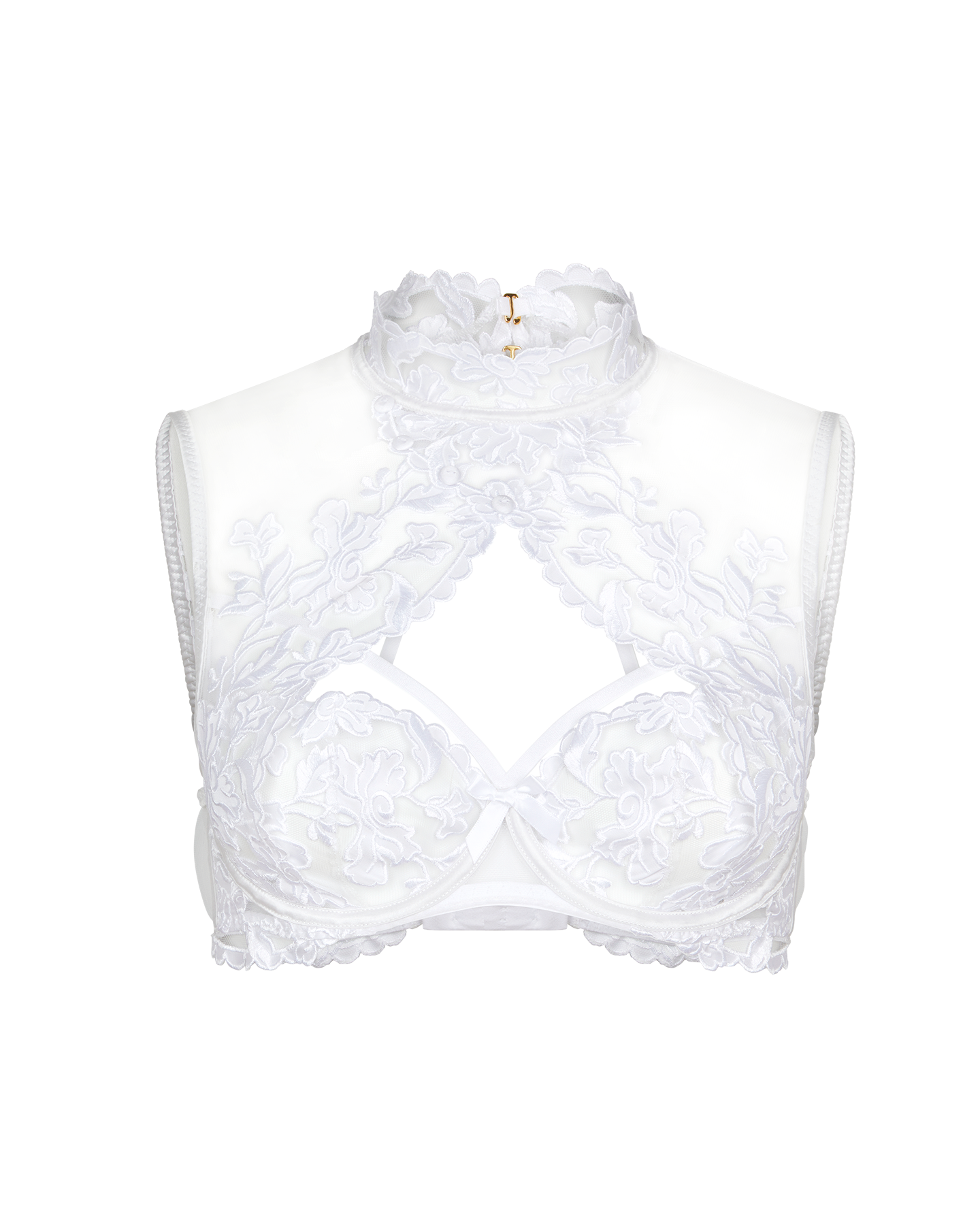 Darlia High Necked Underwired Bra