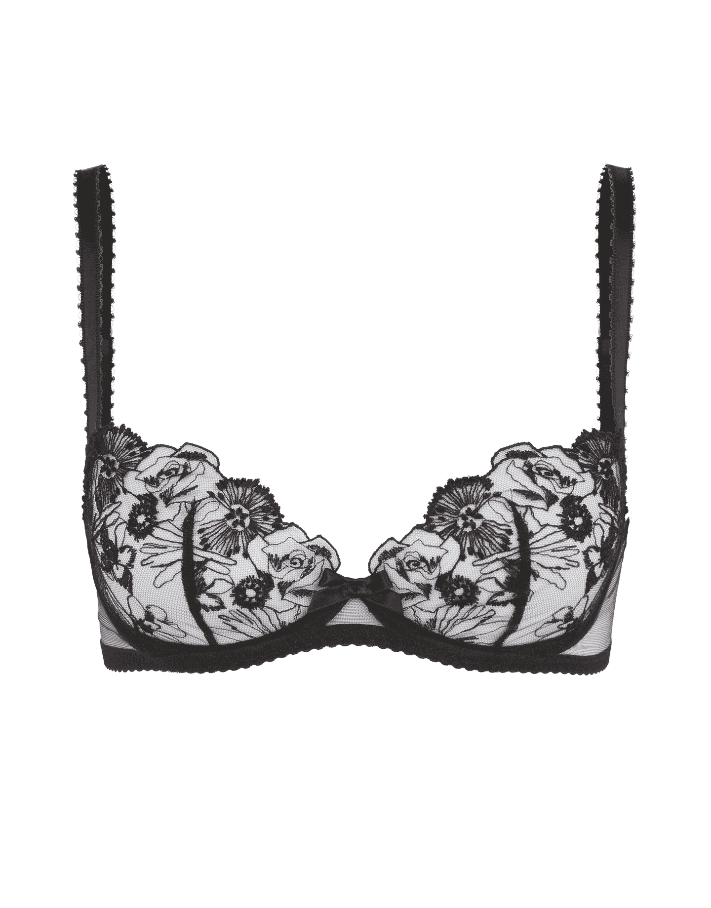 Jayce Plunge Underwired Bra In Black Agent Provocateur