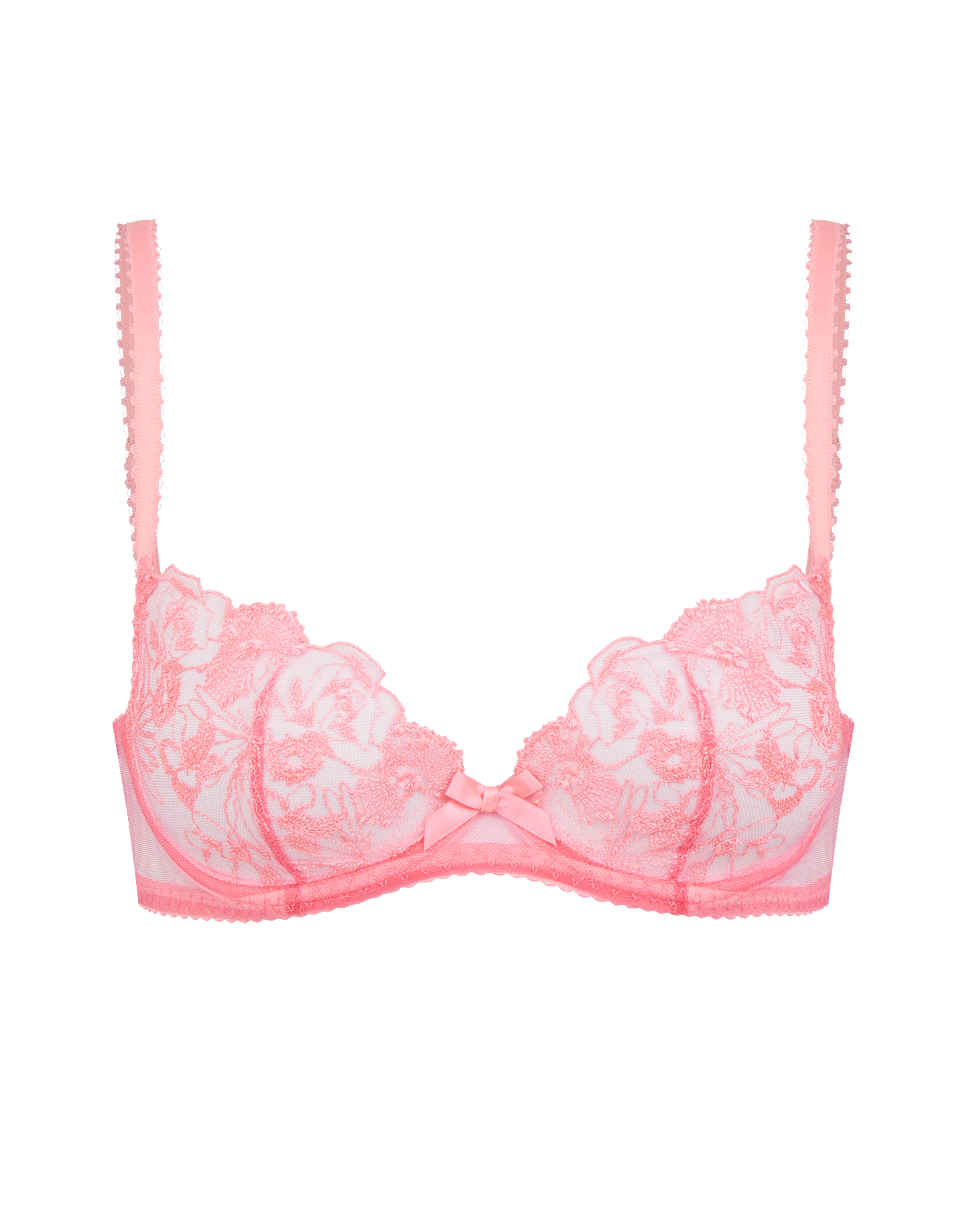 Jayce Plunge Underwired Bra in Pink | By Agent Provocateur Outlet