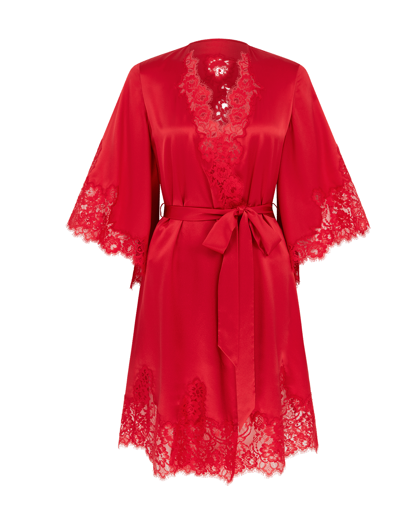 Emmaline Short Dressing Gown By Agent Provocateur