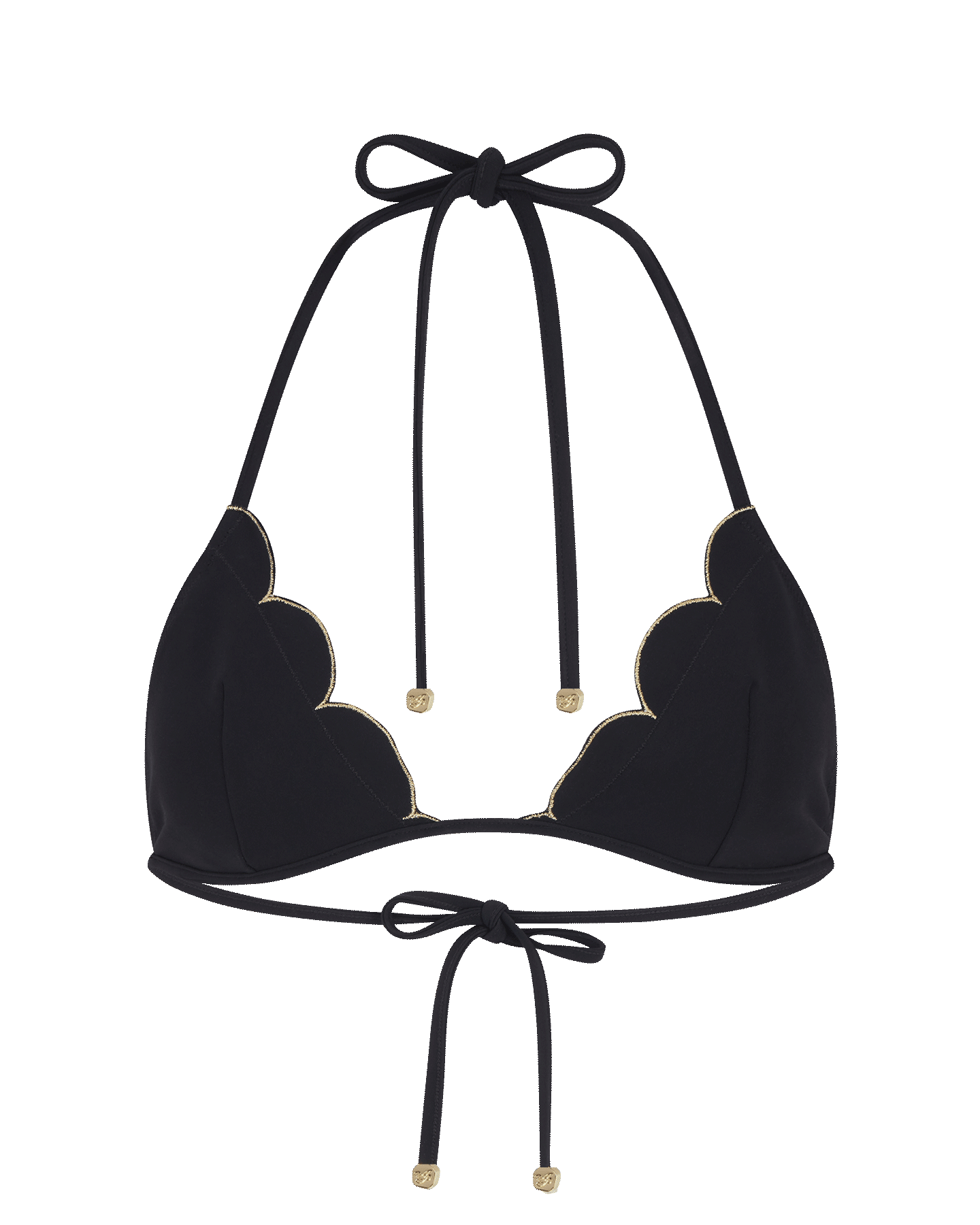 Lorna TieSide Bikini Top in Black By Agent Provocateur
