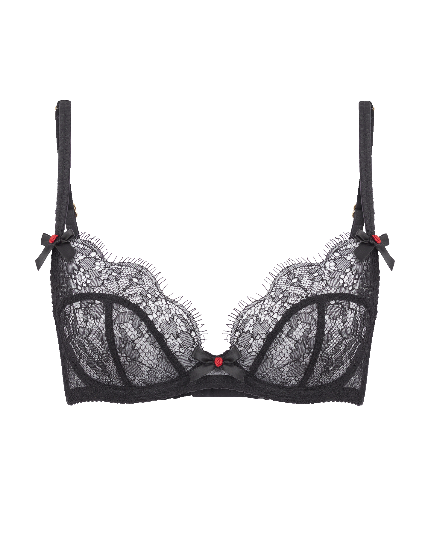 Agent Provocateur Daniela Kimino In Black Floral Lace