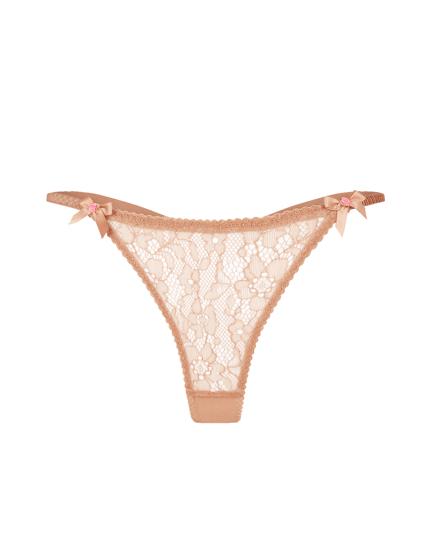 Lorna Lace Thong in Praline | By Agent Provocateur Outlet