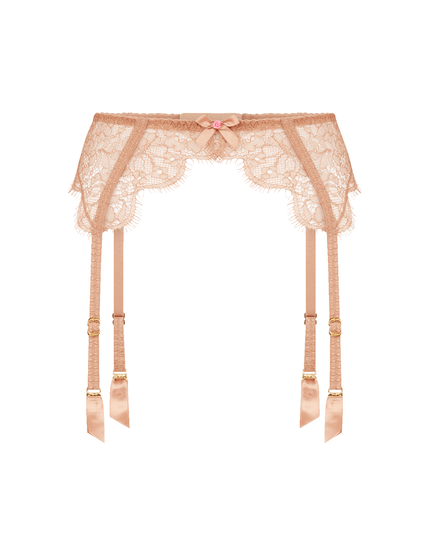 Lorna Lace Suspender in Praline | By Agent Provocateur
