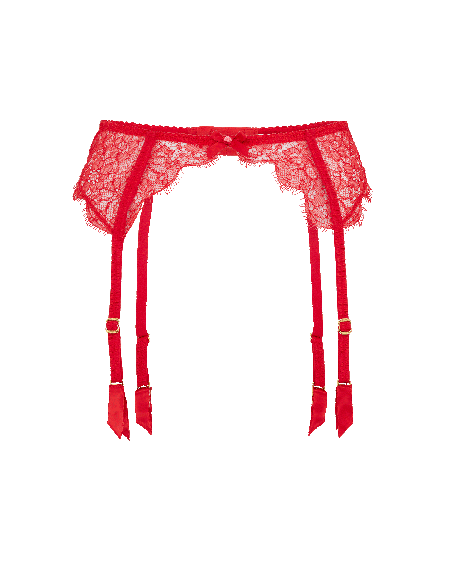 Lorna Lace Suspender in Red | By Agent Provocateur Outlet