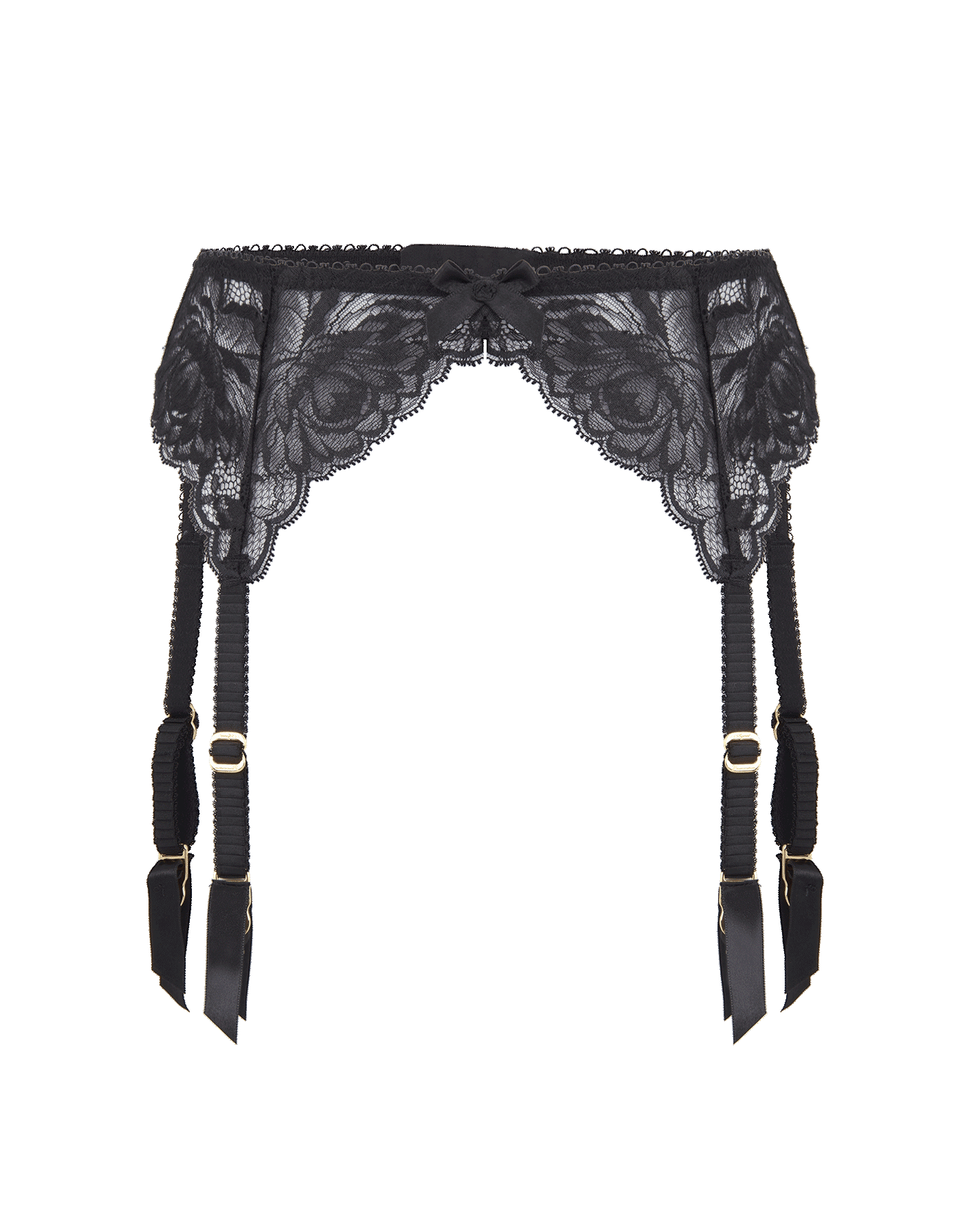 Yara Suspender in Black | By Agent Provocateur All Lingerie
