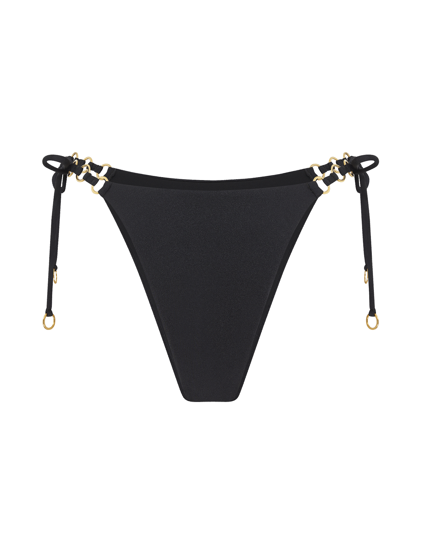 Ashia Tie Side Bikini Bottom in Black | By Agent Provocateur Outlet
