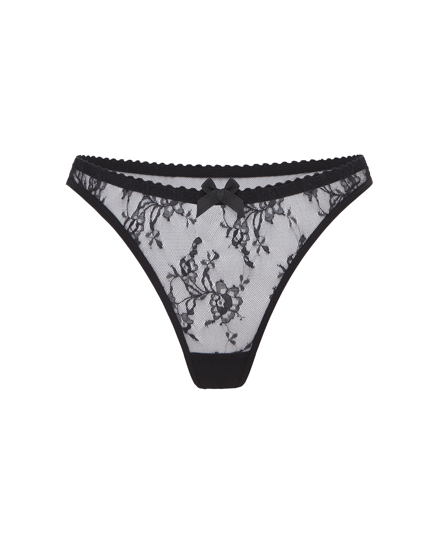 Sachaa Thong in Black | By Agent Provocateur