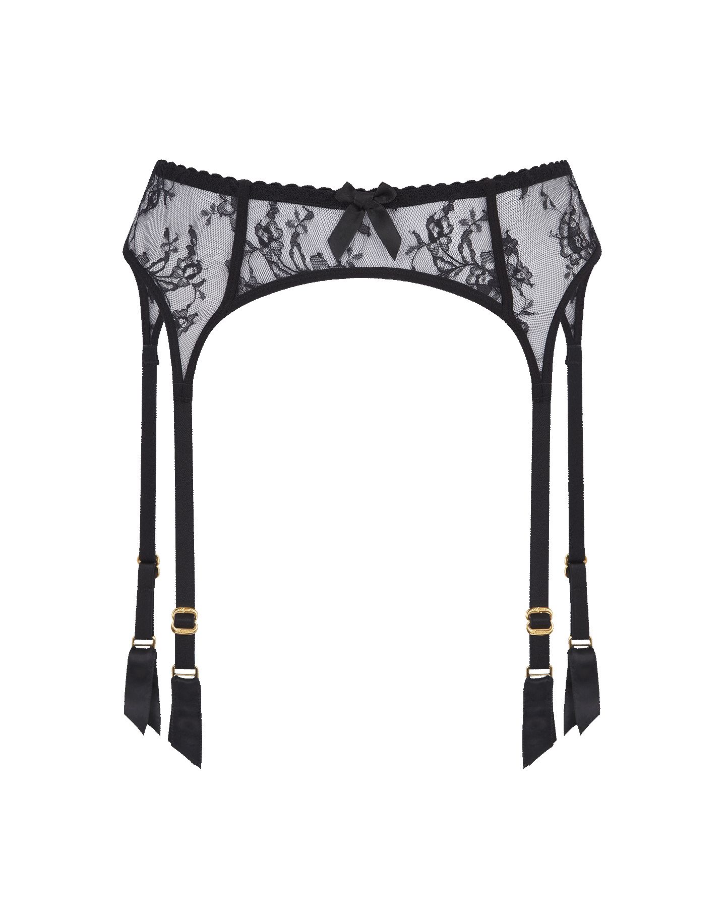 Sachaa Suspender in Black | By Agent Provocateur