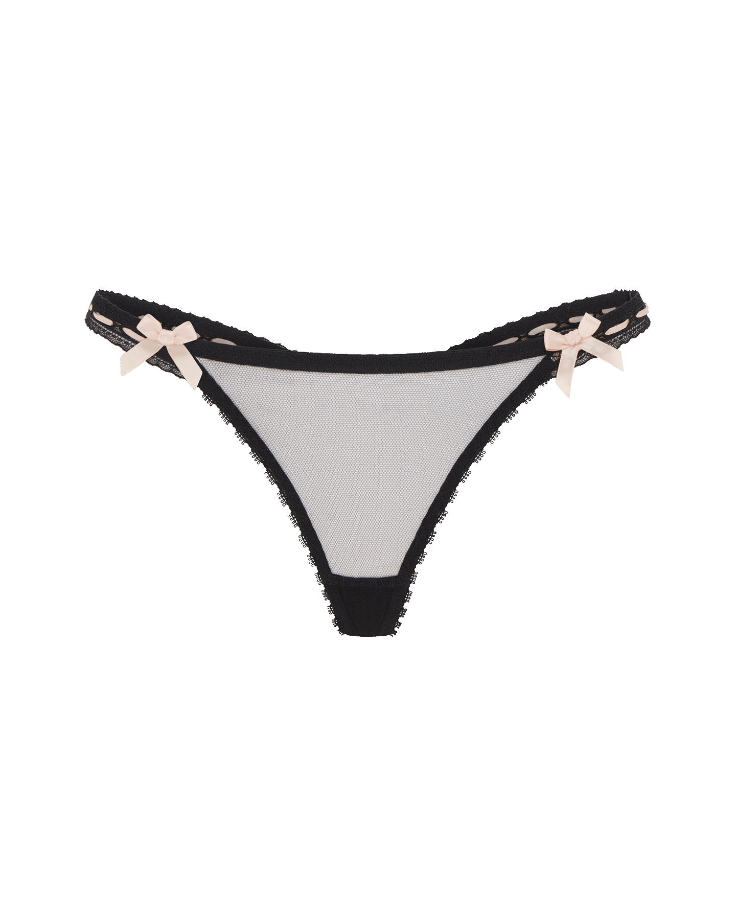 Claira Thong in Black | By Agent Provocateur