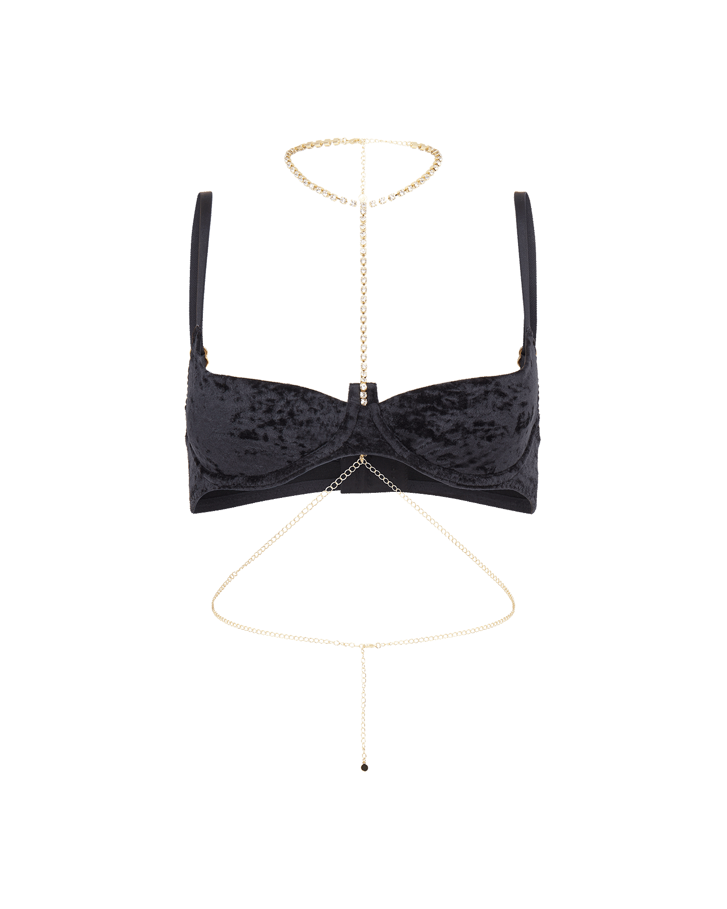 【AGENT PROVOCATEUR】Ozella cutout PVC-trimmed soft-cup bra Agent Provocateur Ozella Cutout Pvctrimmed Embroidered Tulle