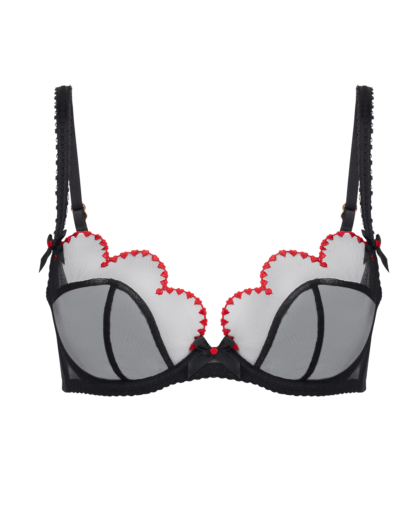 Lorna Heart Plunge Underwired Bra