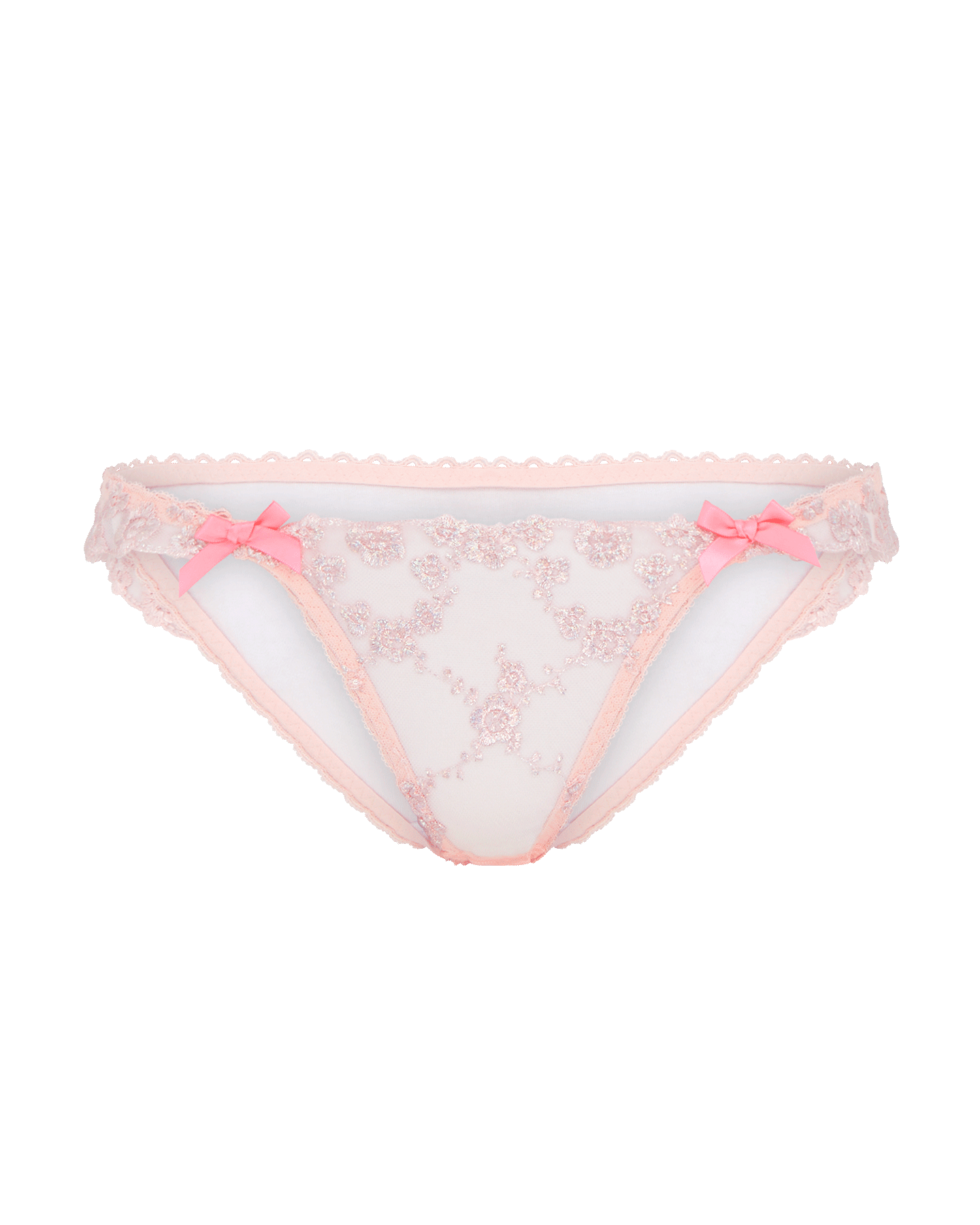 Adelie Full Brief in Baby Pink/Hot Pink | By Agent Provocateur