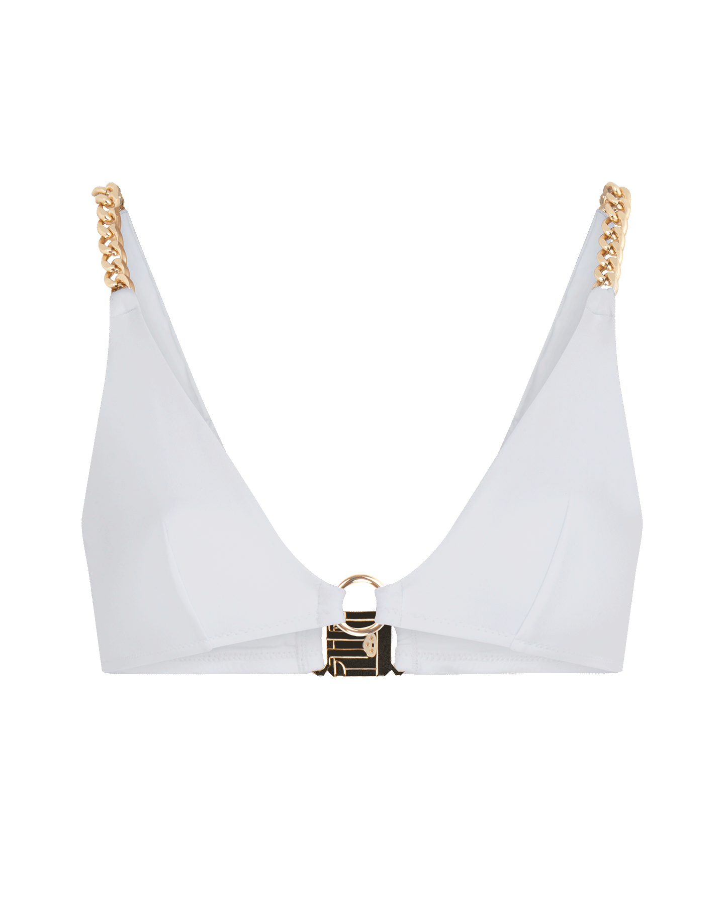 Jayce Plunge Underwired Bra in White