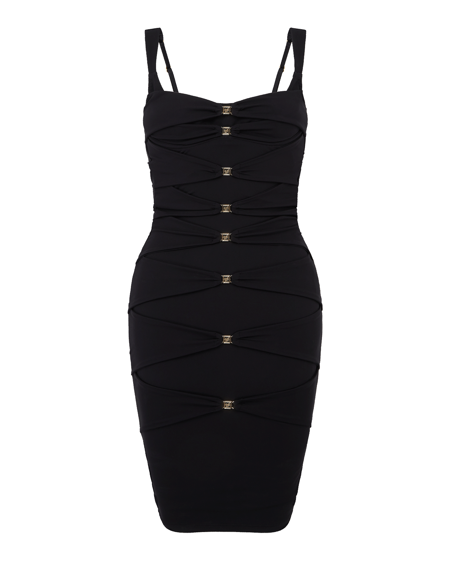 Irini Bodycon Dress in Black By Agent Provocateur All Clothing