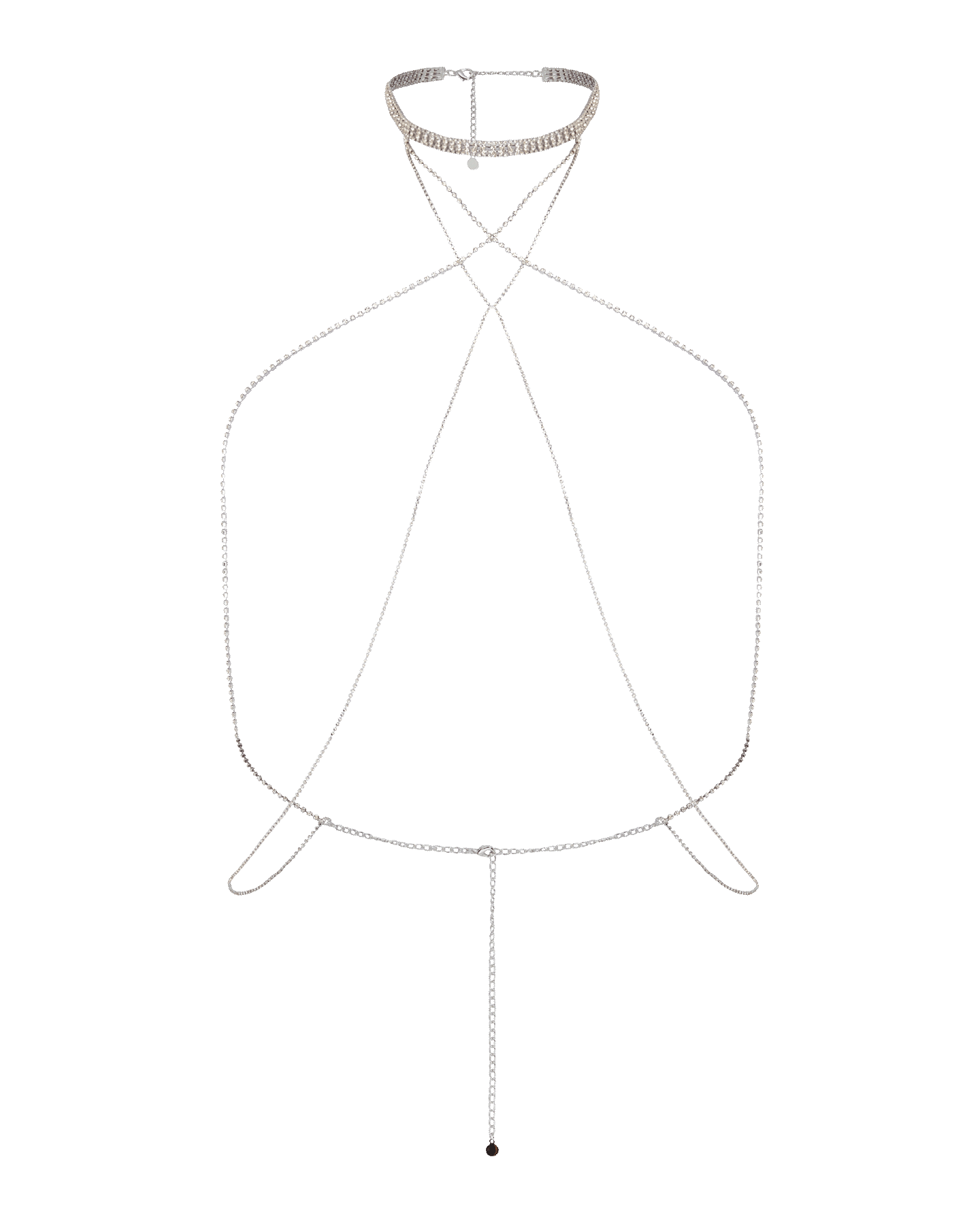 Laynie Body Chain in Silver By Agent Provocateur Outlet